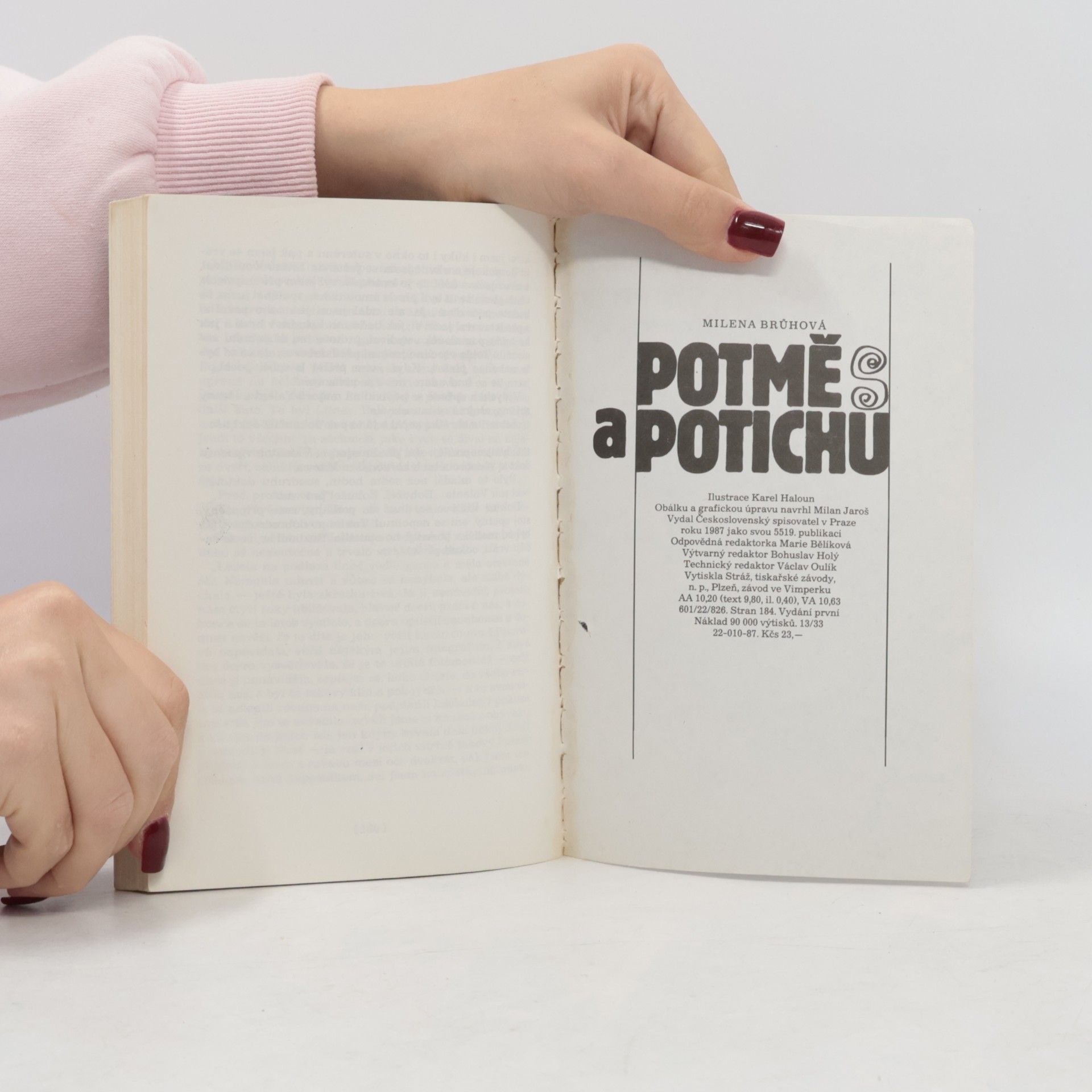 Milena Brůhová Potmě a potichu
