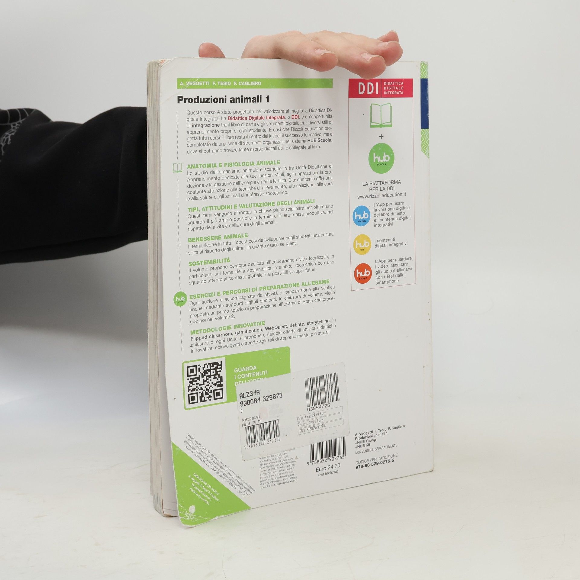 Alba Vegetti Produzioni animali. Per gli Ist. tecnici agrari. Con e-book. Con espansione online