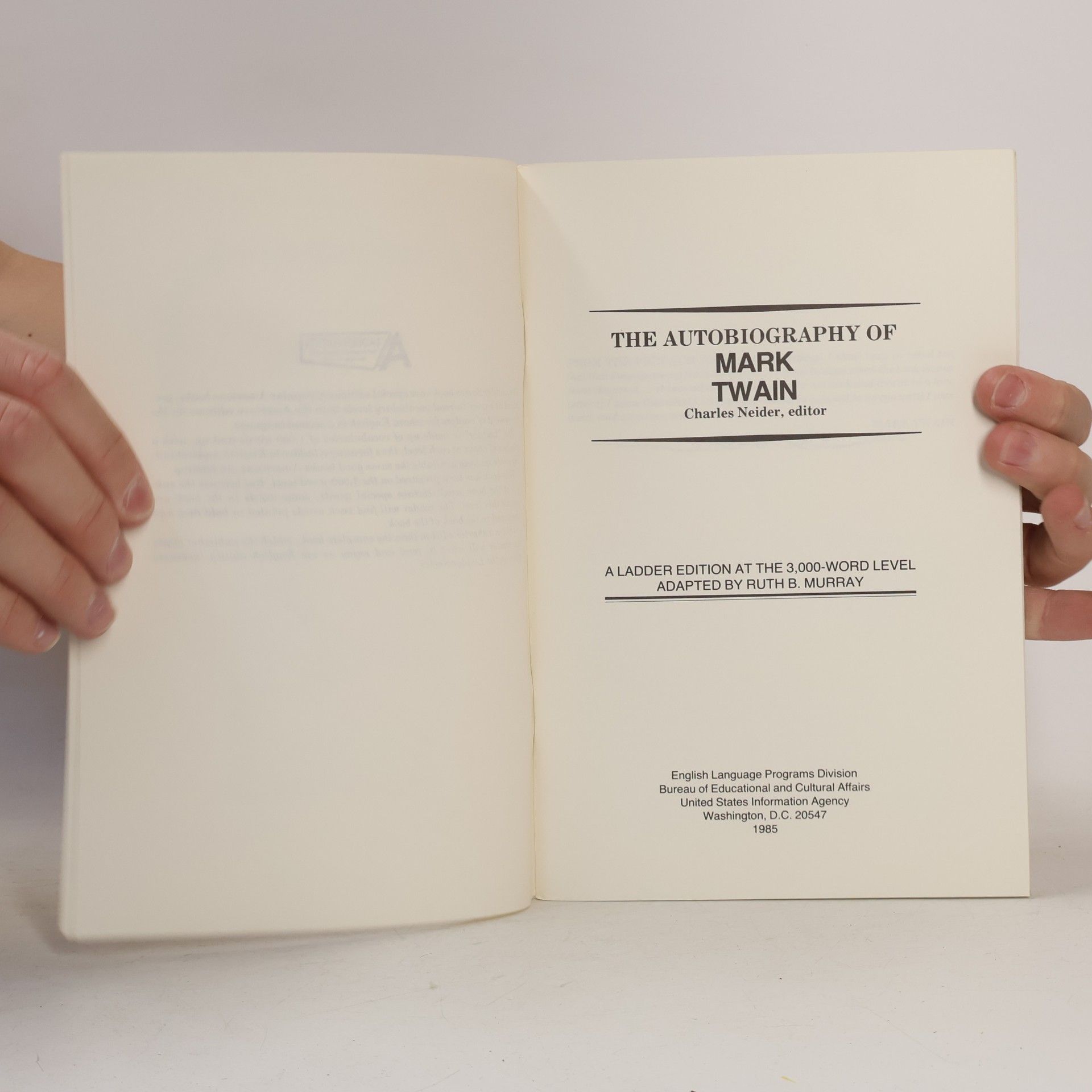 Mark Twain The Autobiography of Mark Twain