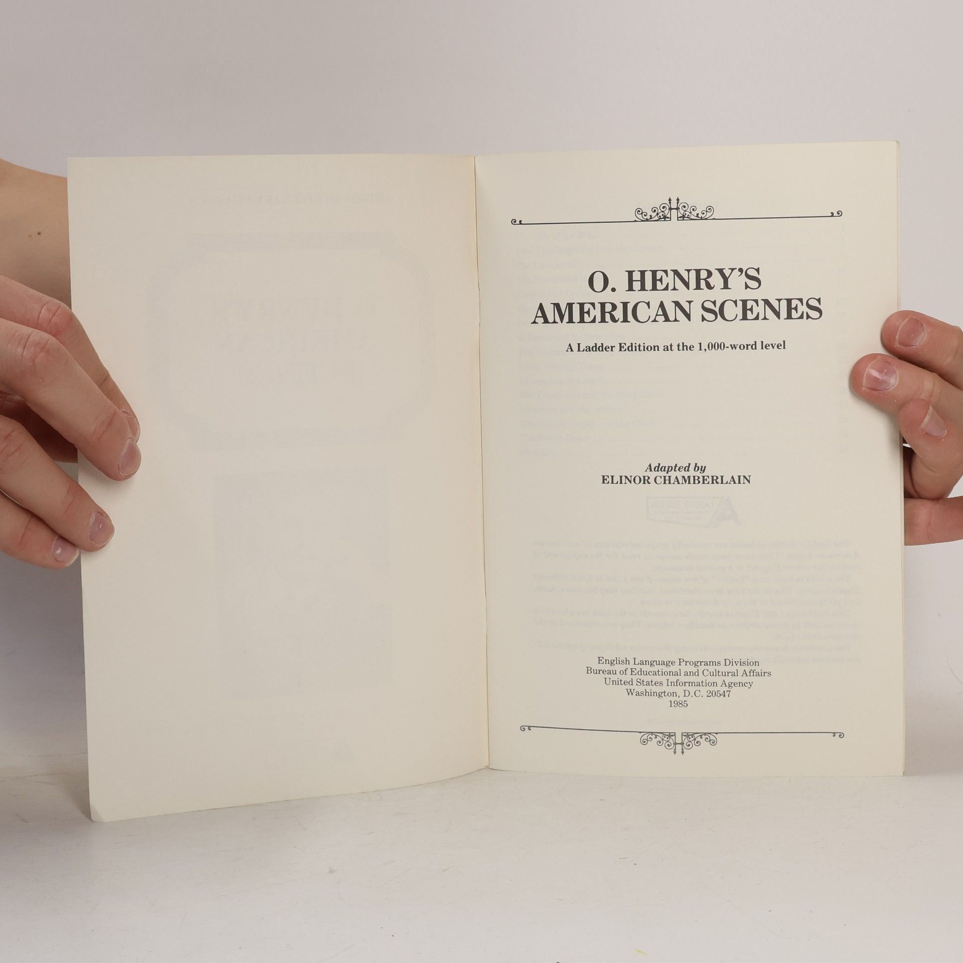 O. Henry O. Henry's American Scenes