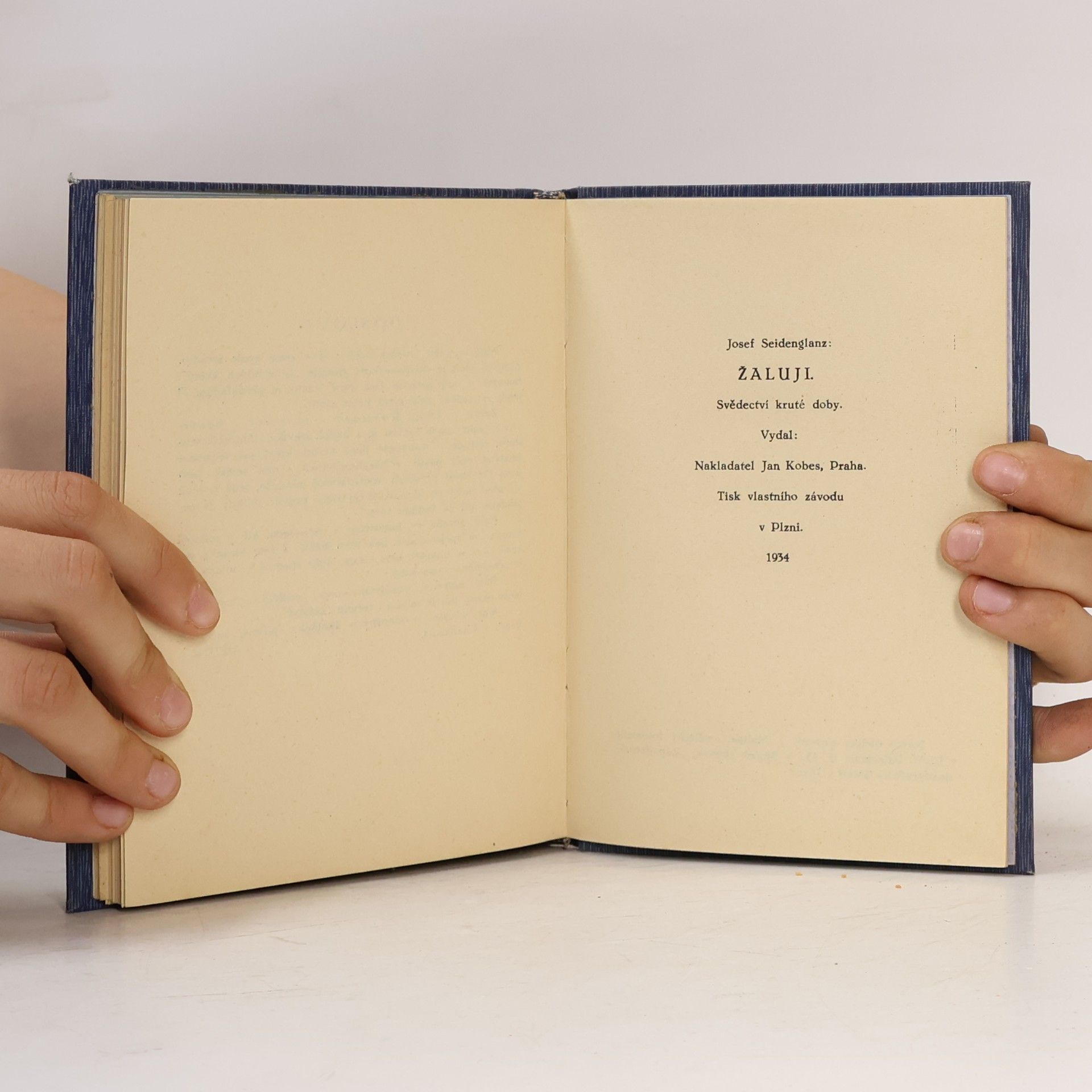 Josef Seidenglanz Žaluji