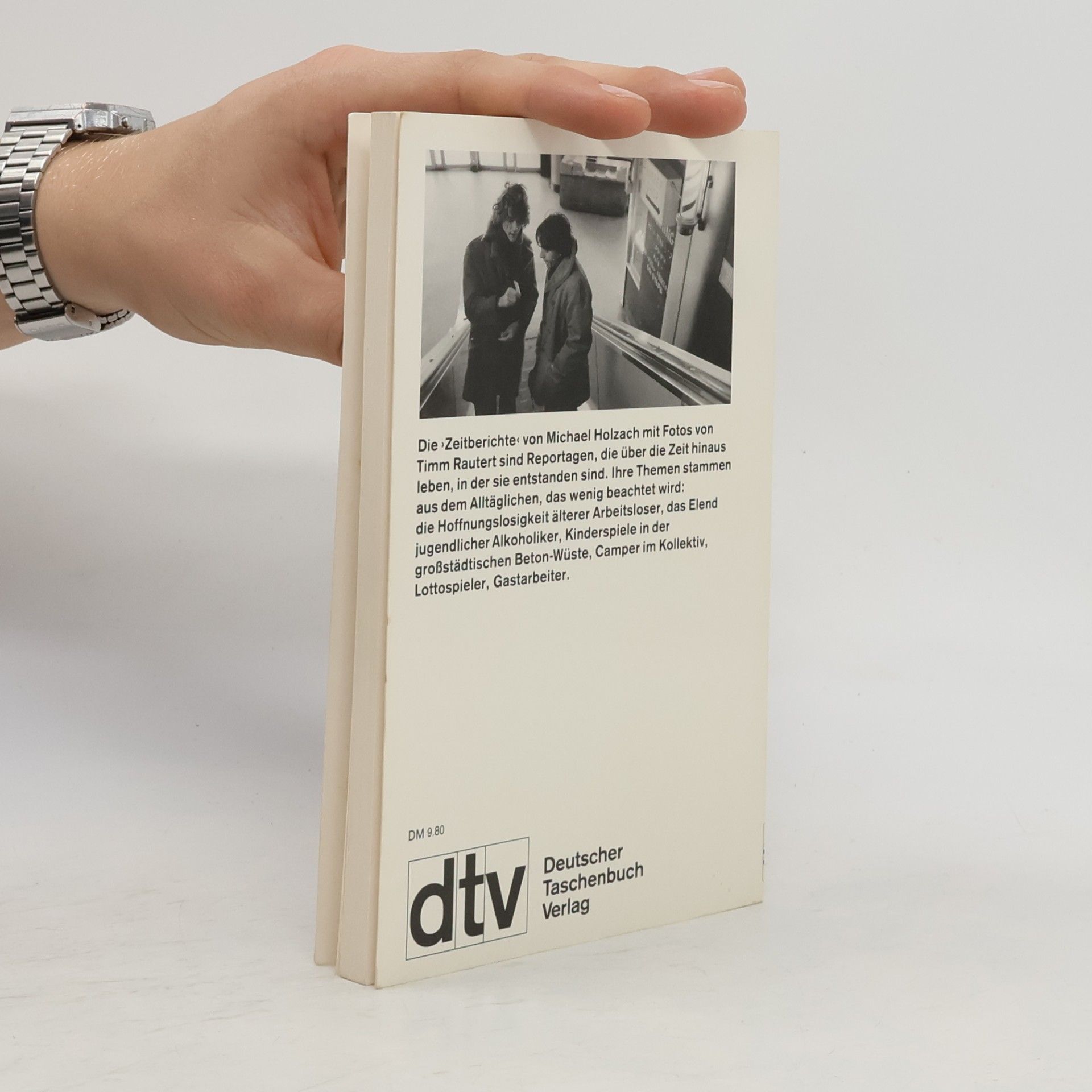 Michael Holzach dtv Sachbuch: Zeitberichte