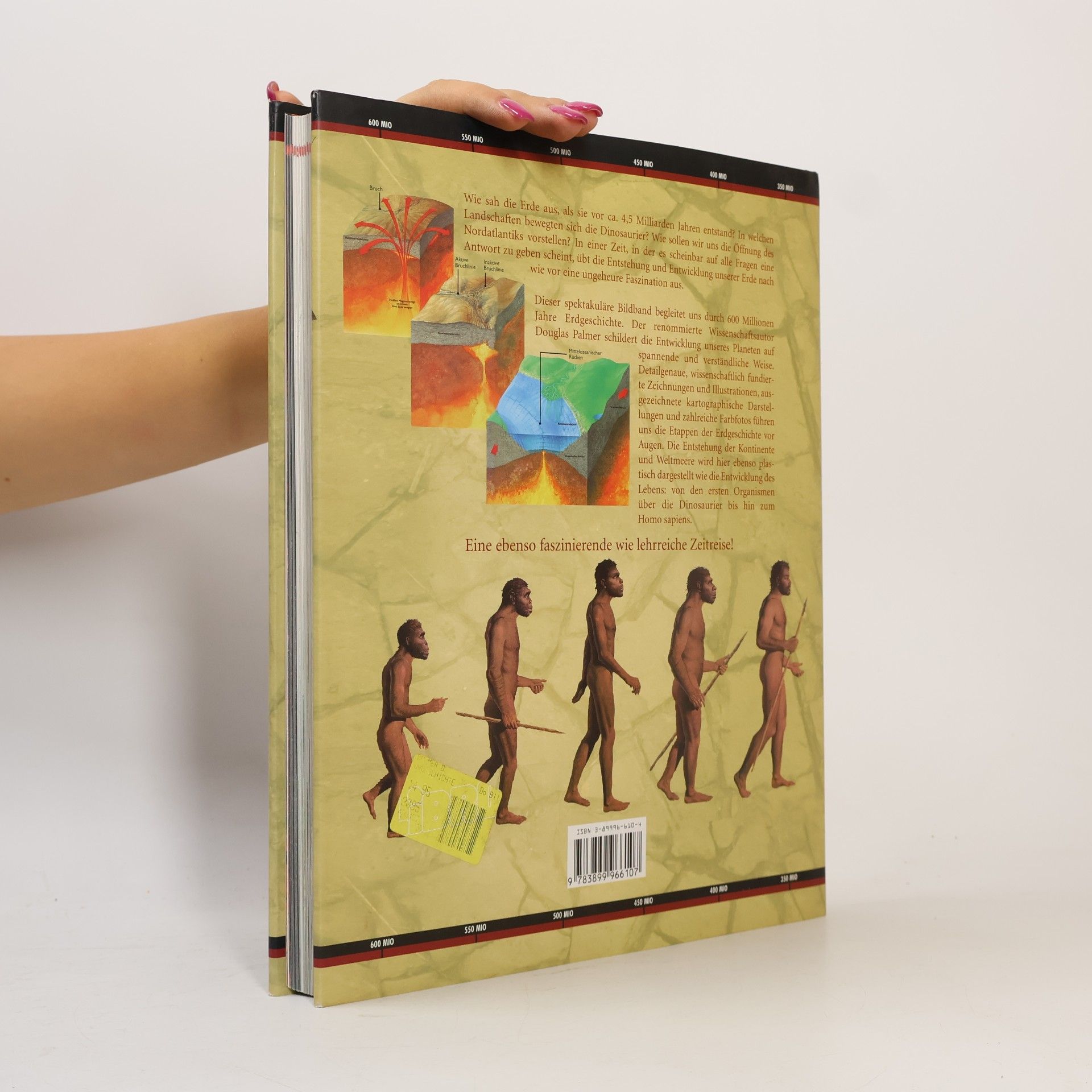 Douglas Palmer Der grosse Atlas der Urgeschichte in Bildern, Daten und Fakten