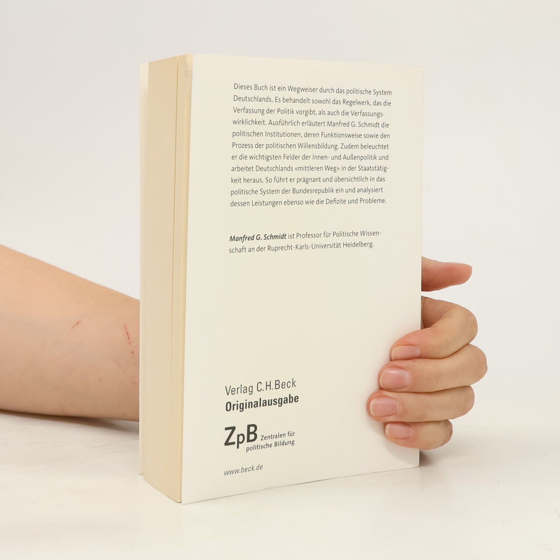 Manfred G. Schmidt Das politische System Deutschlands