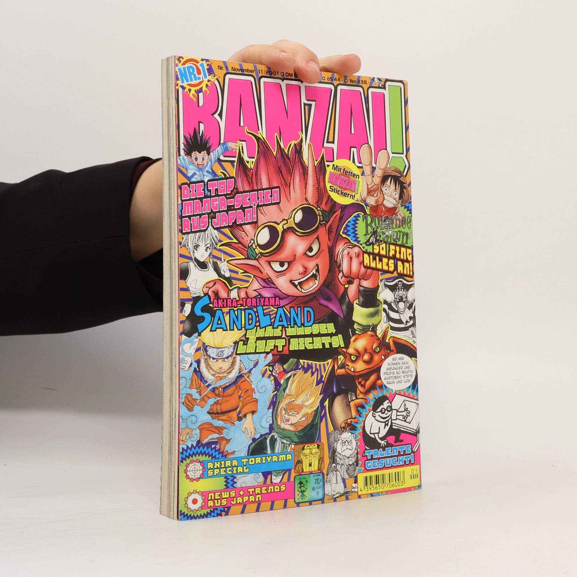 Autorenkollektiv Banzai!. Bd.1. Mit Manga Stickern. Die Top Manga-Serien aus Japan