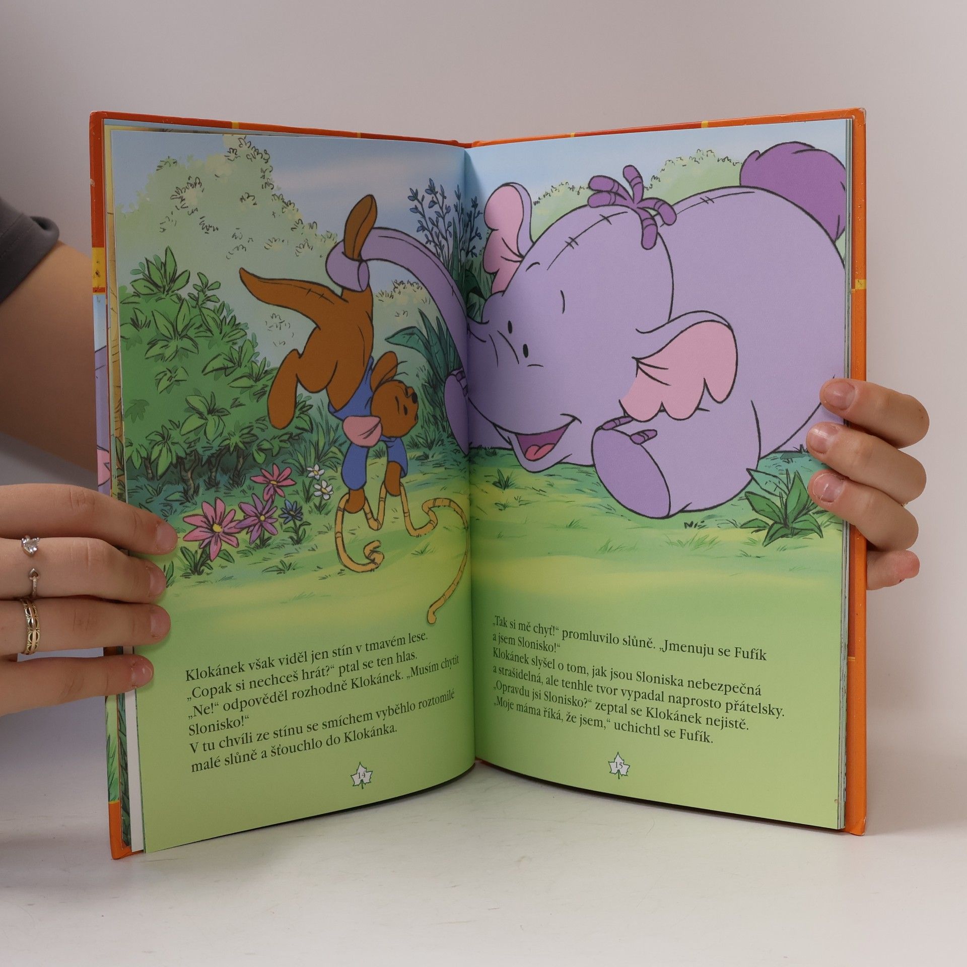 Autorenkollektiv Kouzelné pohádky. Slonisko a Medvídek Pú