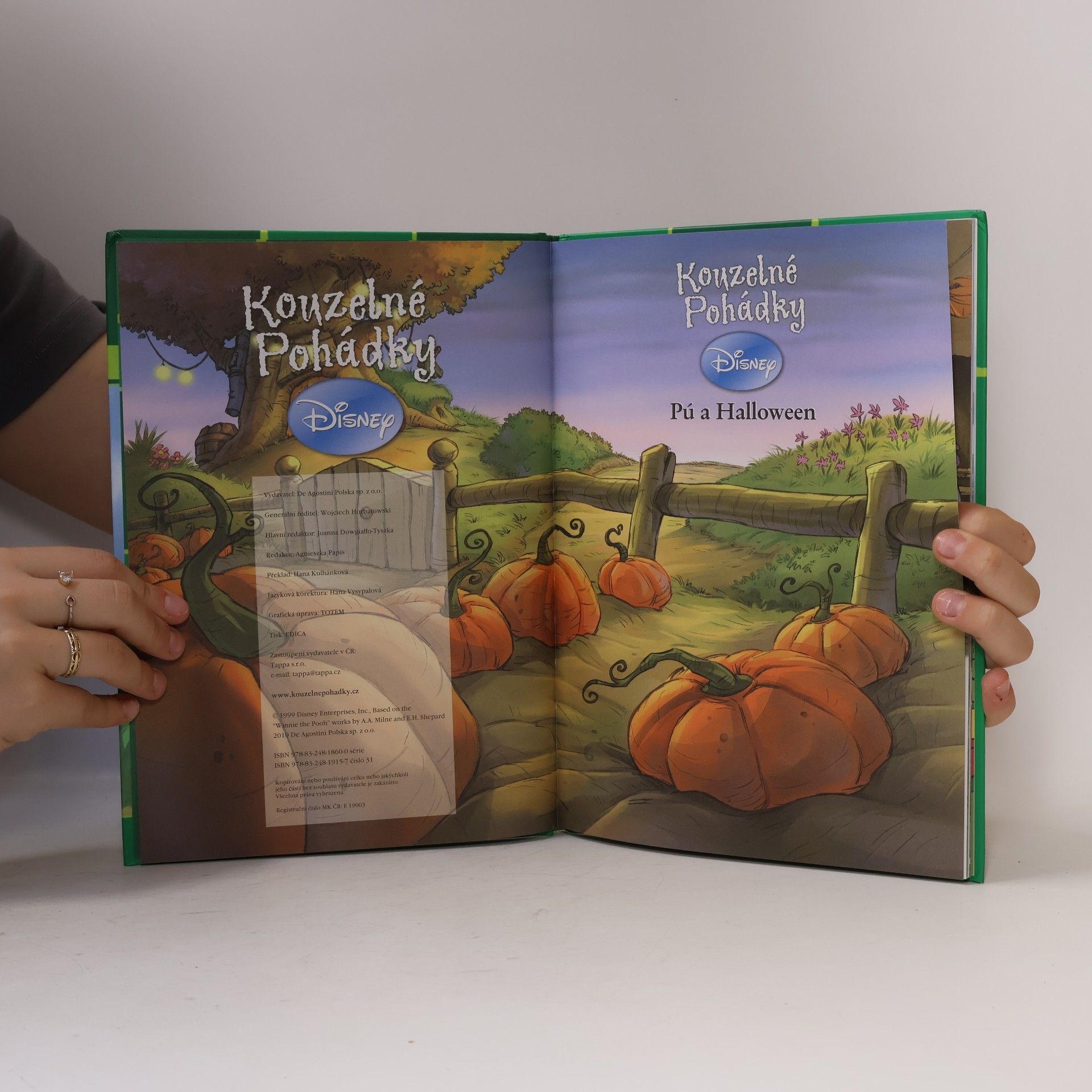 Hana Kulhánková Kouzelné pohádky 31. Pú a Halloween