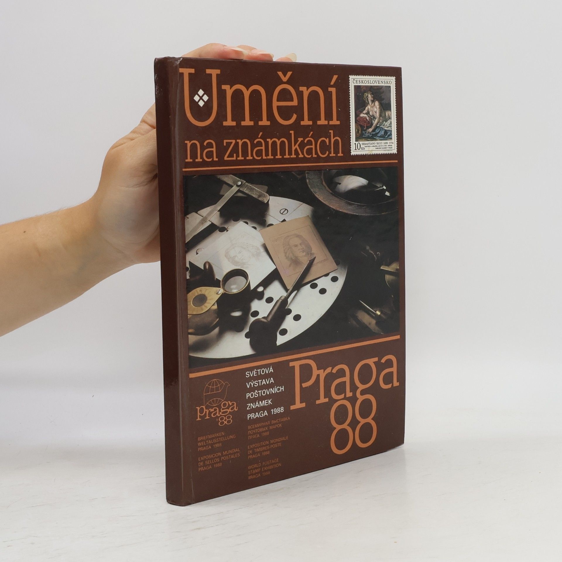 Umění na známkách. Katalog výstavy Praga 1988