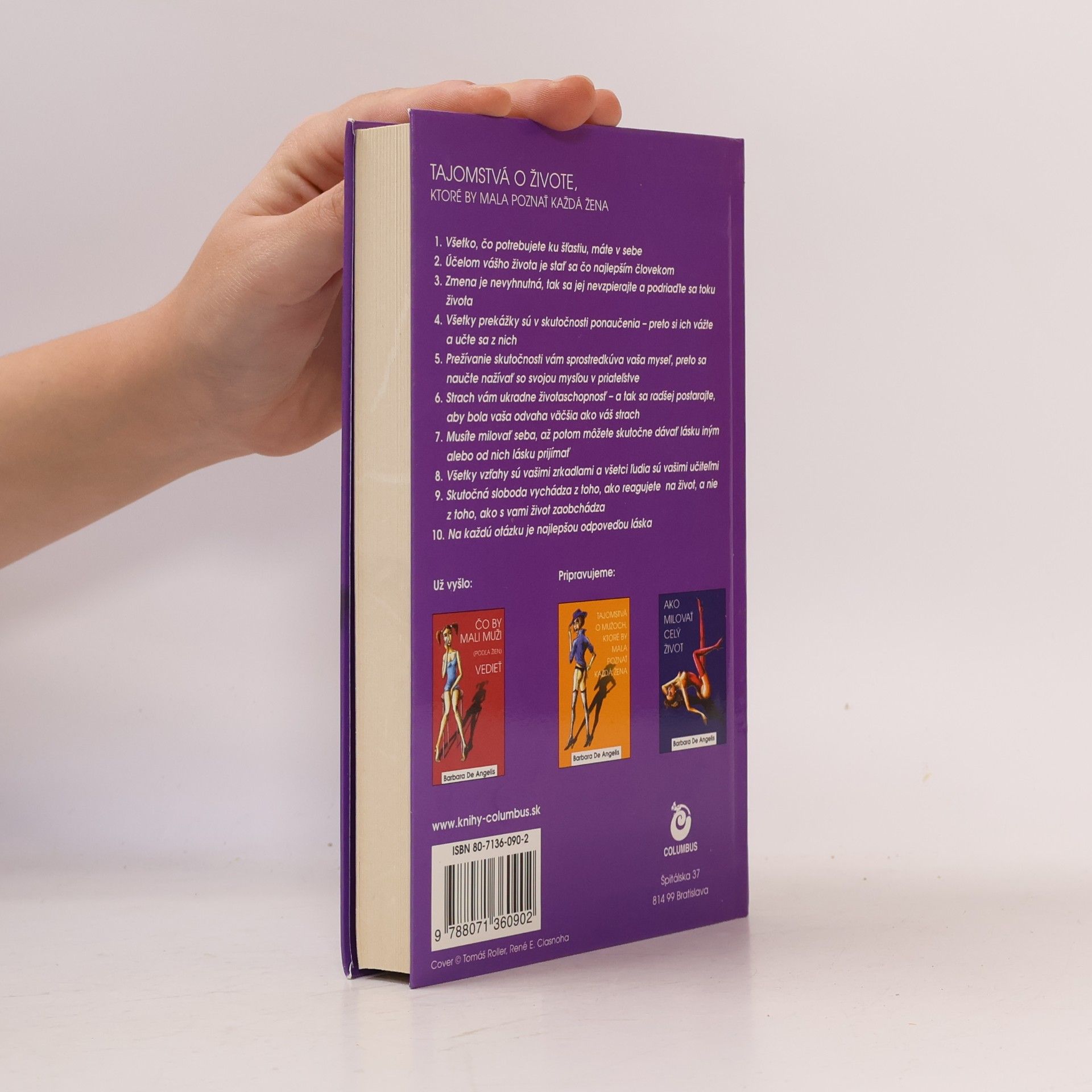 Barbara De Angelis Tajomstvá o živote, ktoré by mala poznať každá žena