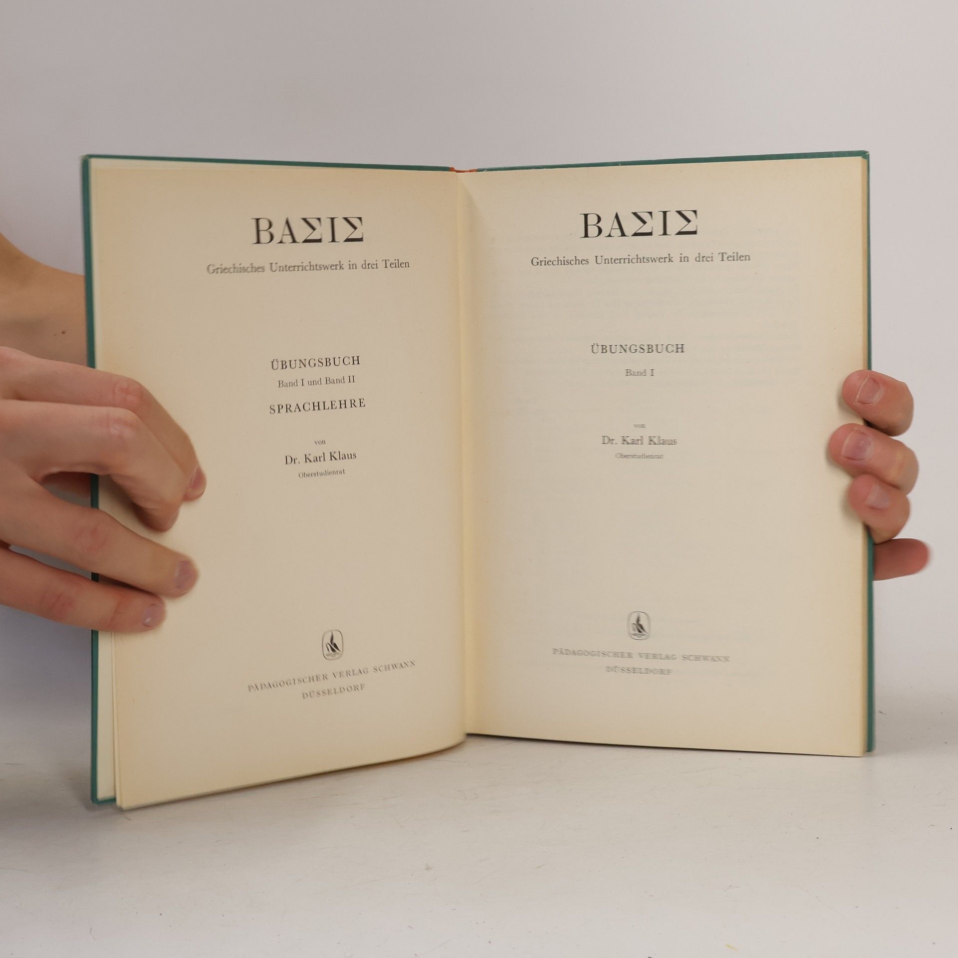 Karl Klaus Basis. Übungsbuch 1