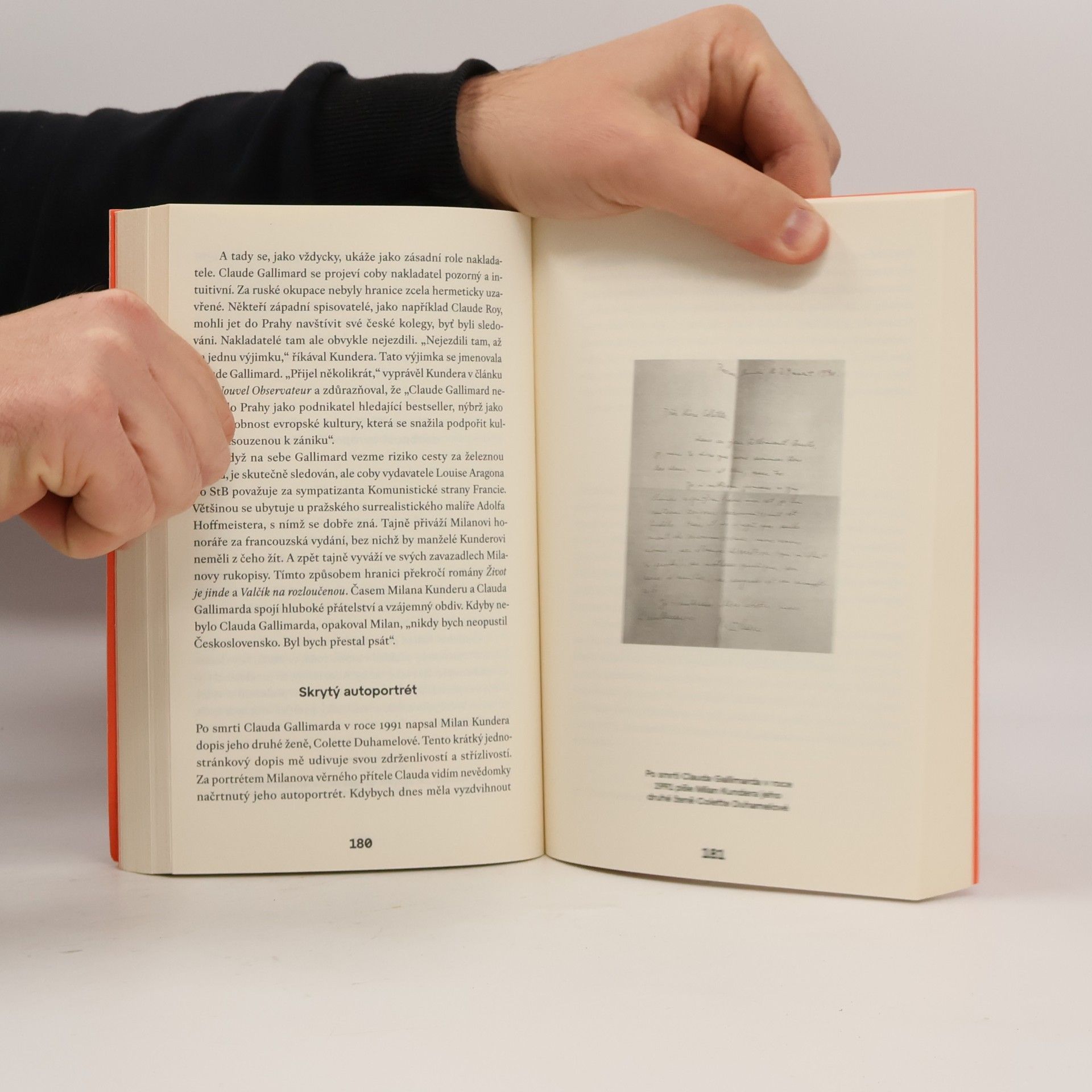 Florence Noiville Milan Kundera - Psát, jak směšný nápad