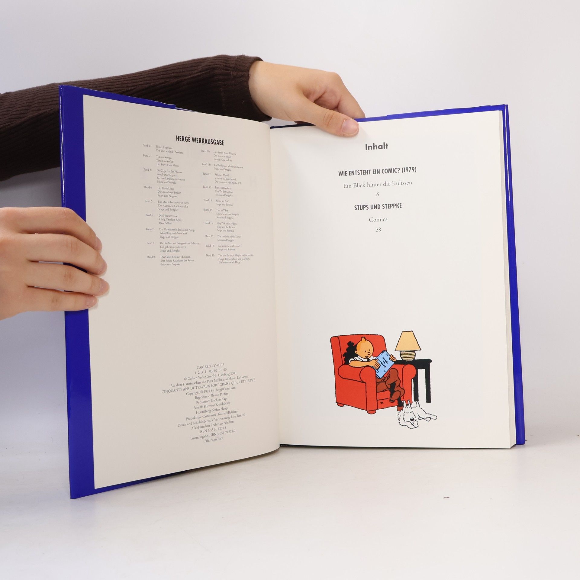 Hergé Wie entsteht ein Comic? 18