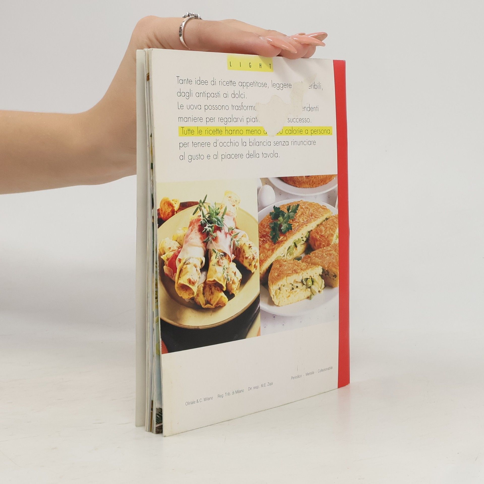 Autorenkollektiv Uova. Ricette golose, con meno di 400 calorie