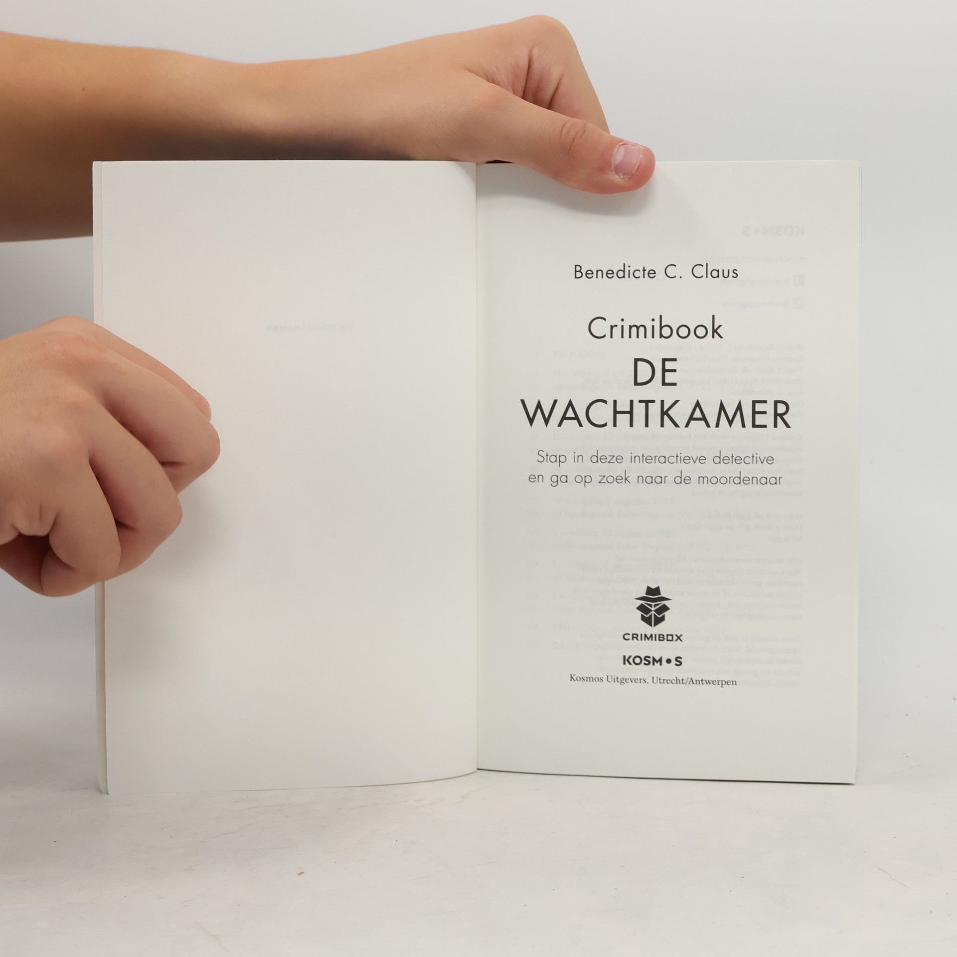 Benedicte C. Claus De wachtkamer