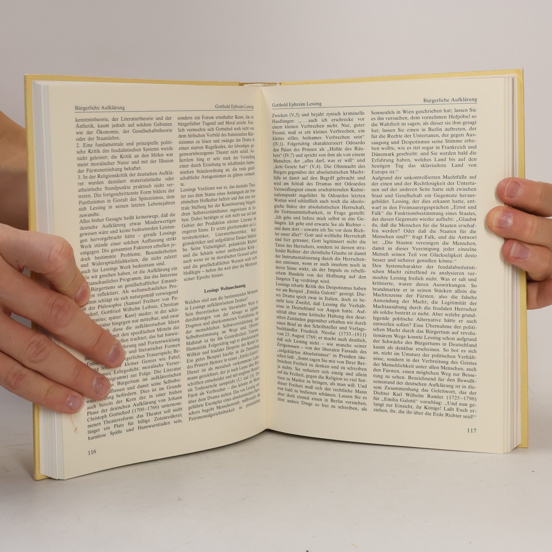 Gotthold Ephraim Lessing Die großen Klassiker. Literatur der Welt in Bildern, Texten, Daten. Band 8
