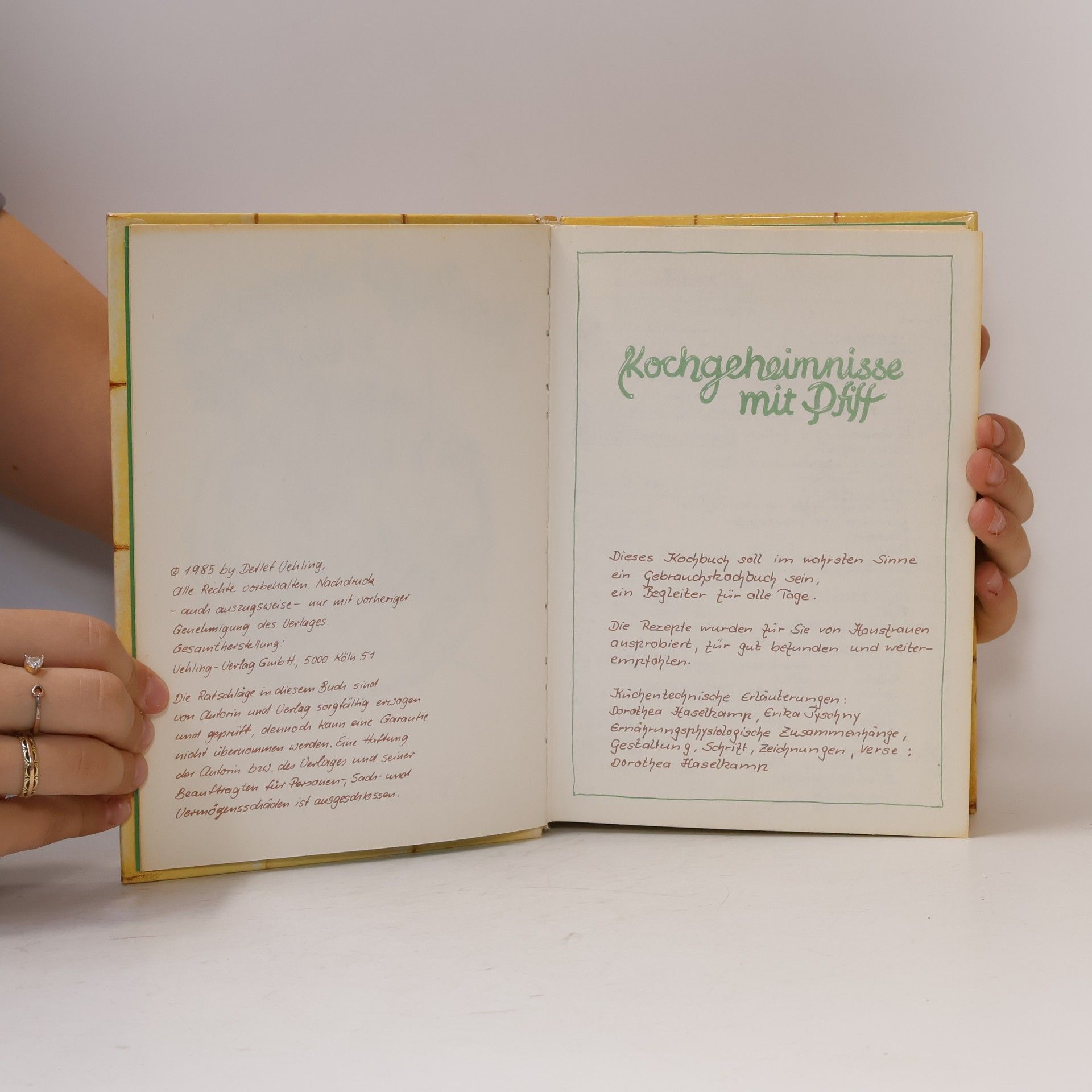Dorothea Haselkamp Dorothea´s Kochgeheimnisse mit Pfiff