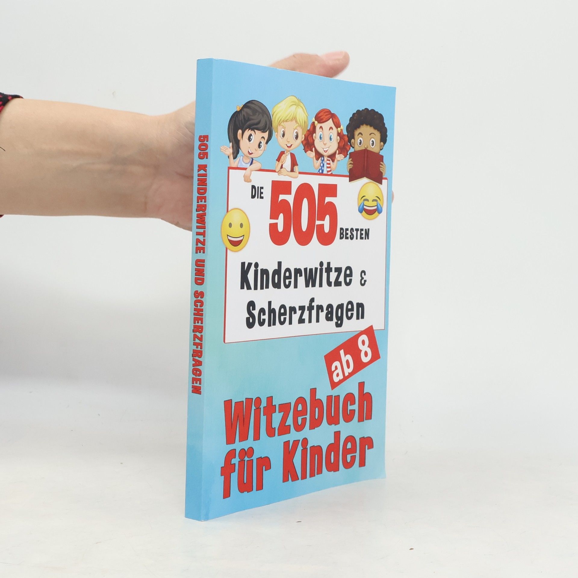 Lukas Lustig Witzebuch Kinder ab 8 Jahren - 505 Kinderwitze und Scherzfragen