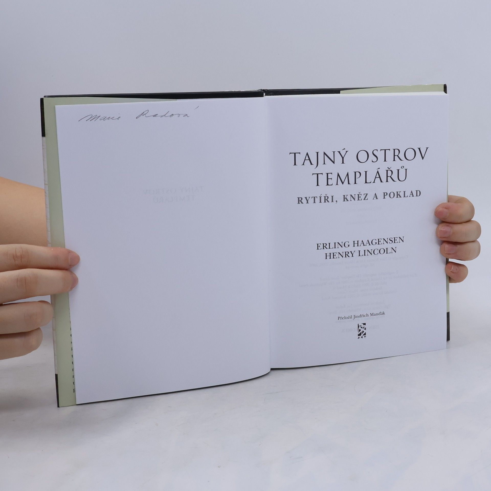 Erling Haagensen Tajný ostrov templářů. Rytíři, kněz a poklad