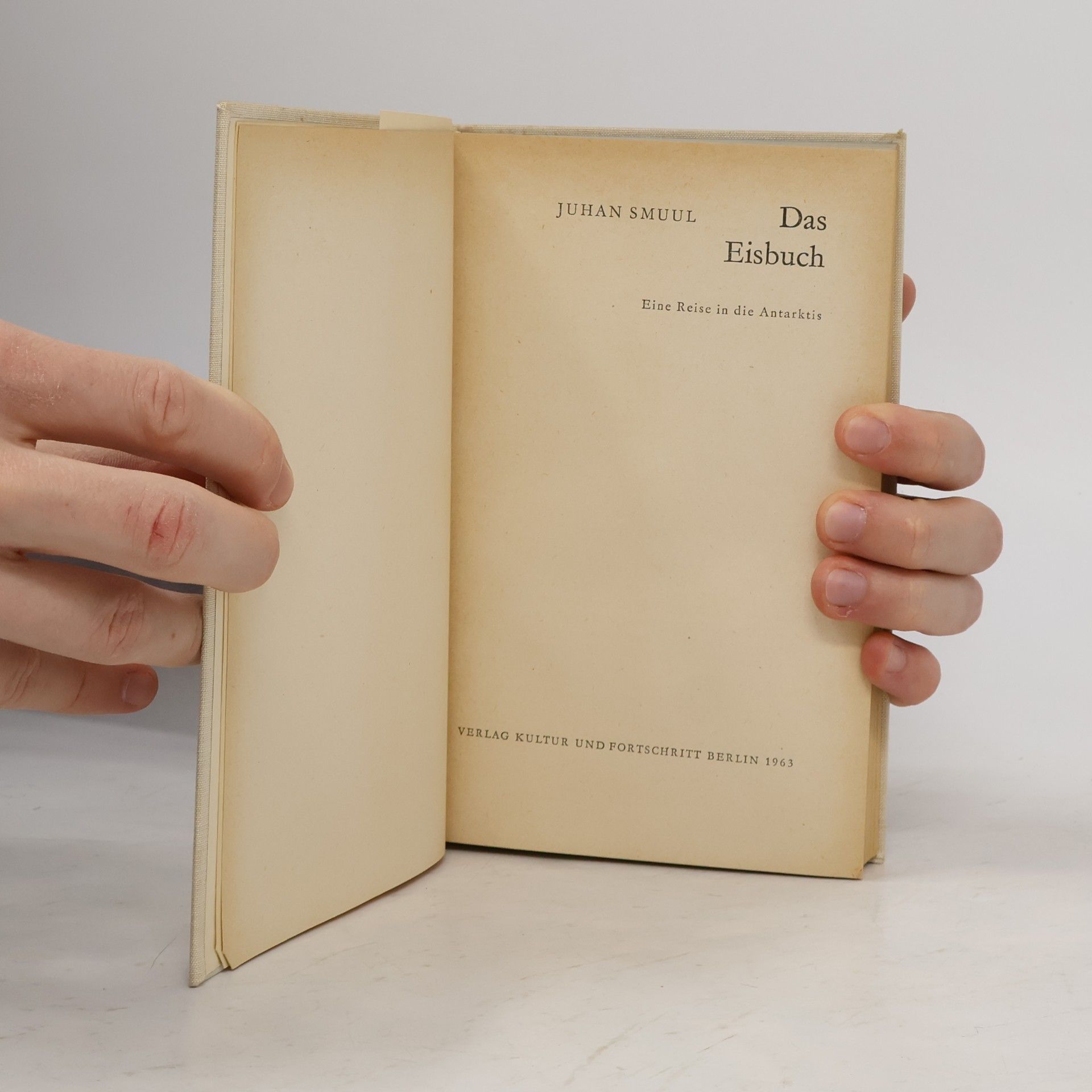 Juhan Smuul Das eisbuch