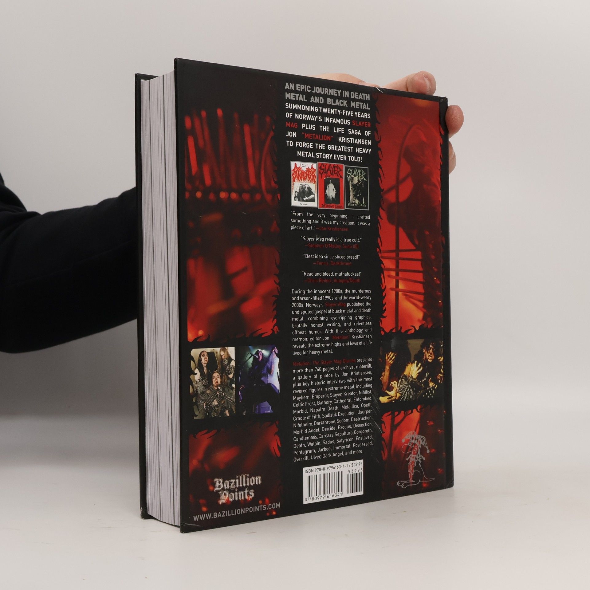 Jon Kristiansen Metalion: The Slayer Mag Diaries