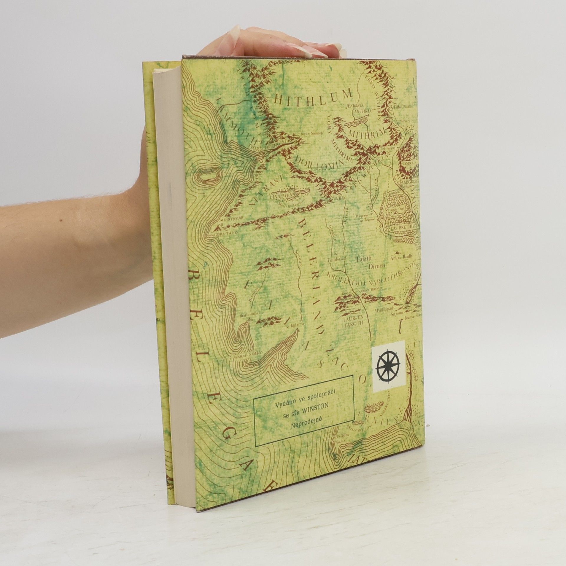 John Ronald Reuel Tolkien Pán prstenů IV. Mapa Beleriandu