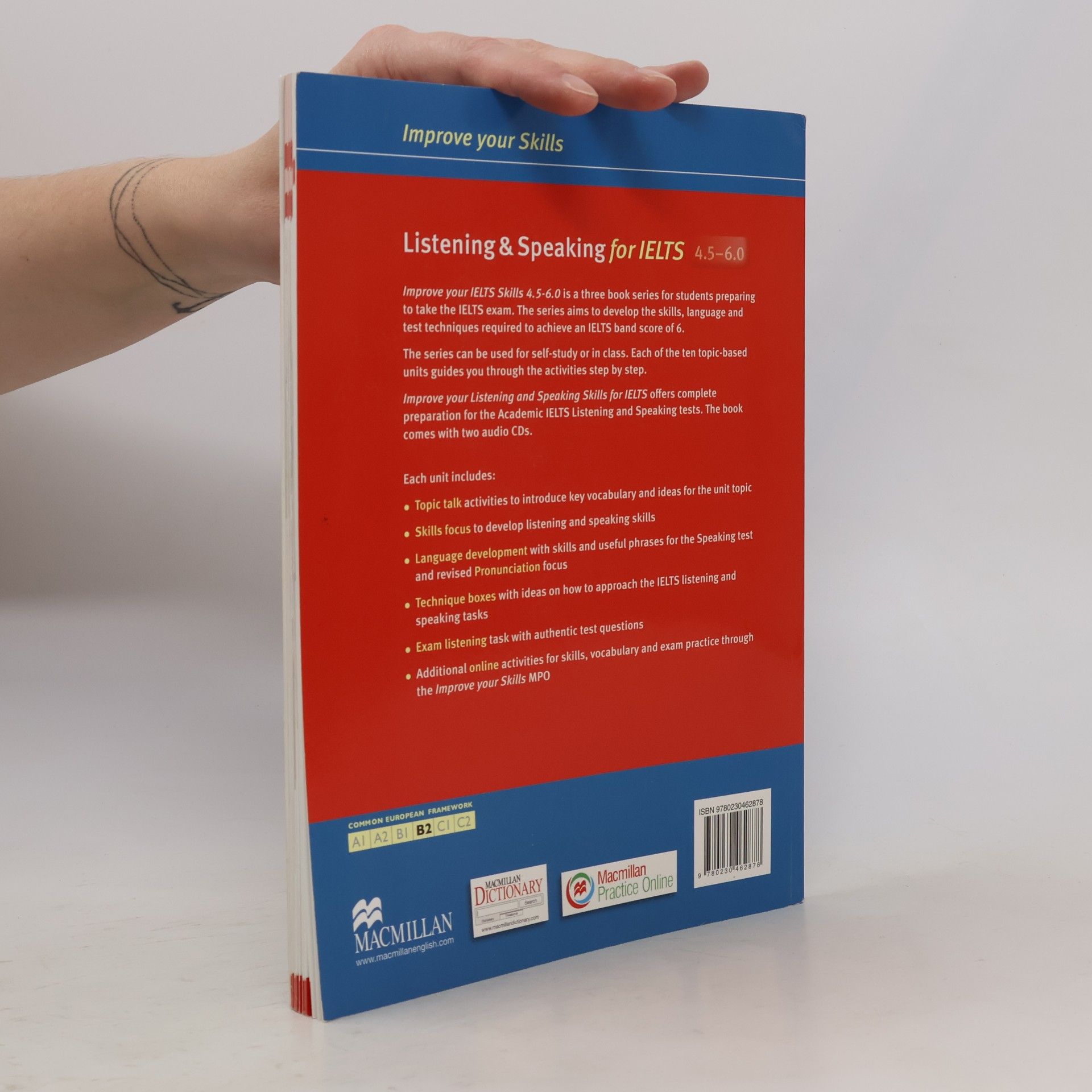 Barry Cusack Improve Your Skills: Listening & Speaking for IELTS 4.5-6.0 Student´s Book with key & MPO Pack