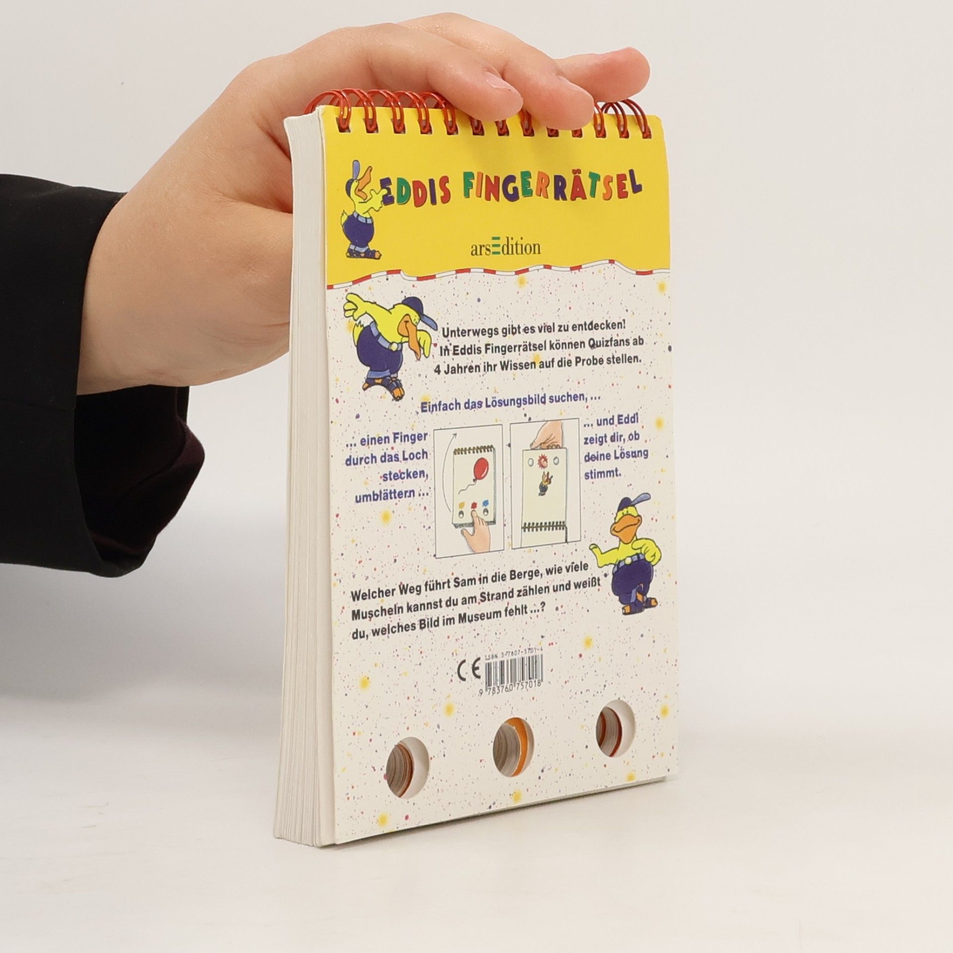 Almuth Bartl Unterwegs (Fingerlochblocks / Eddis Fingerrätsel)