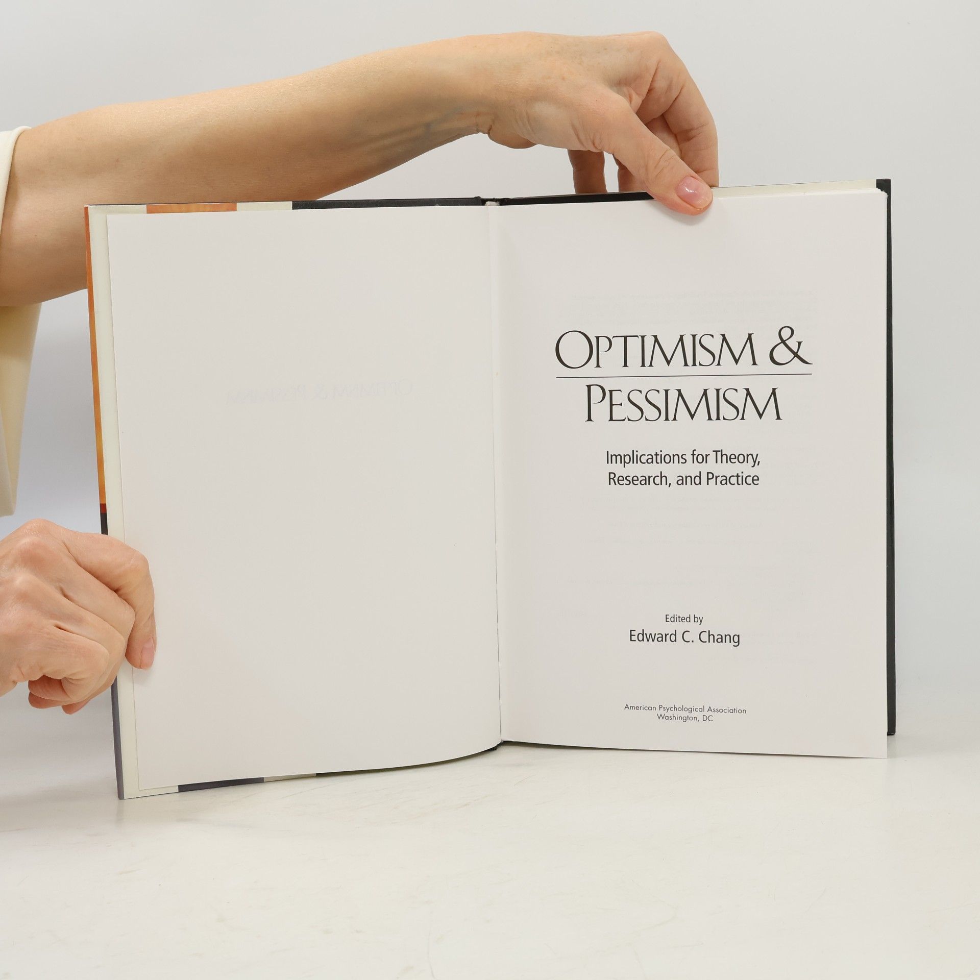 Edward Chin-Ho Chang Optimism & Pessimism
