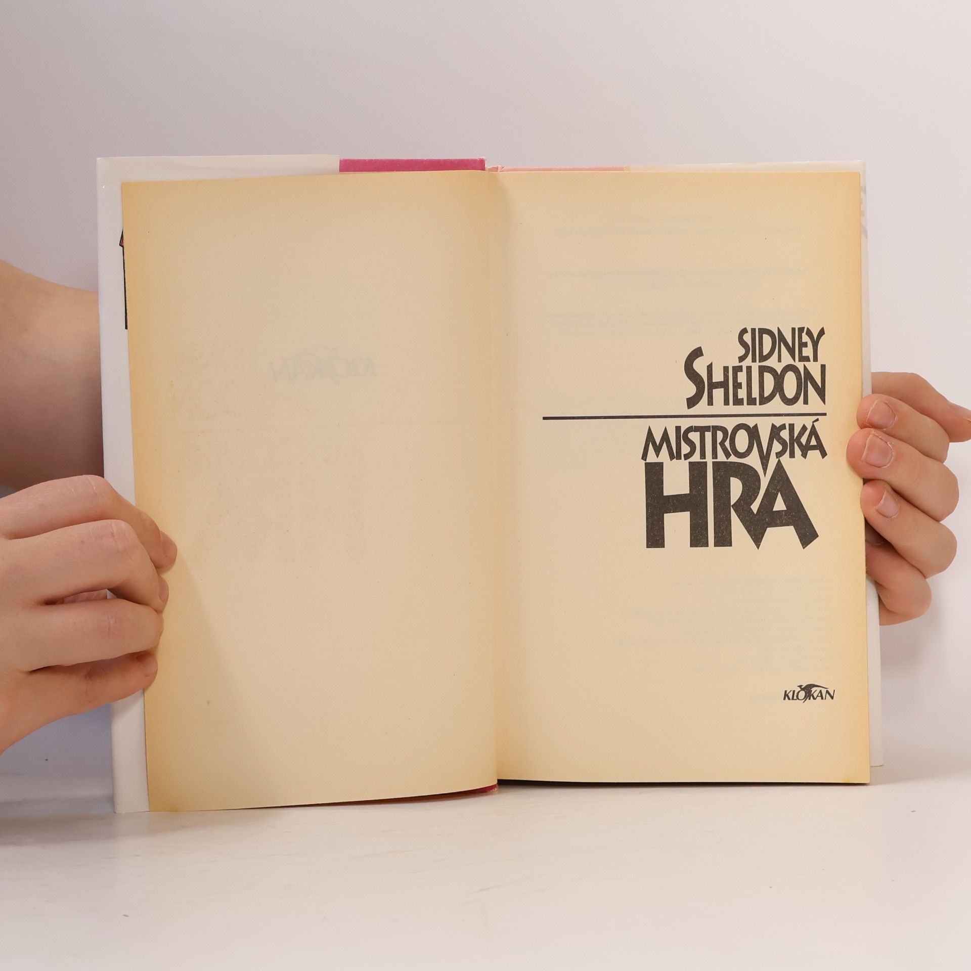 Sidney Sheldon Mistrovská hra