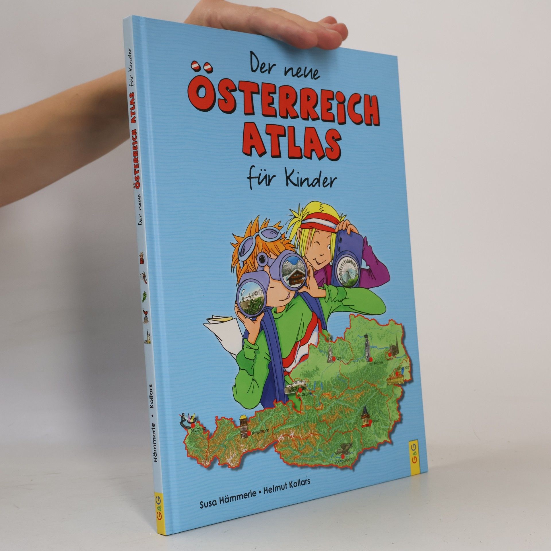 Susa Hämmerle Der neue Österreich-Atlas für Kinder
