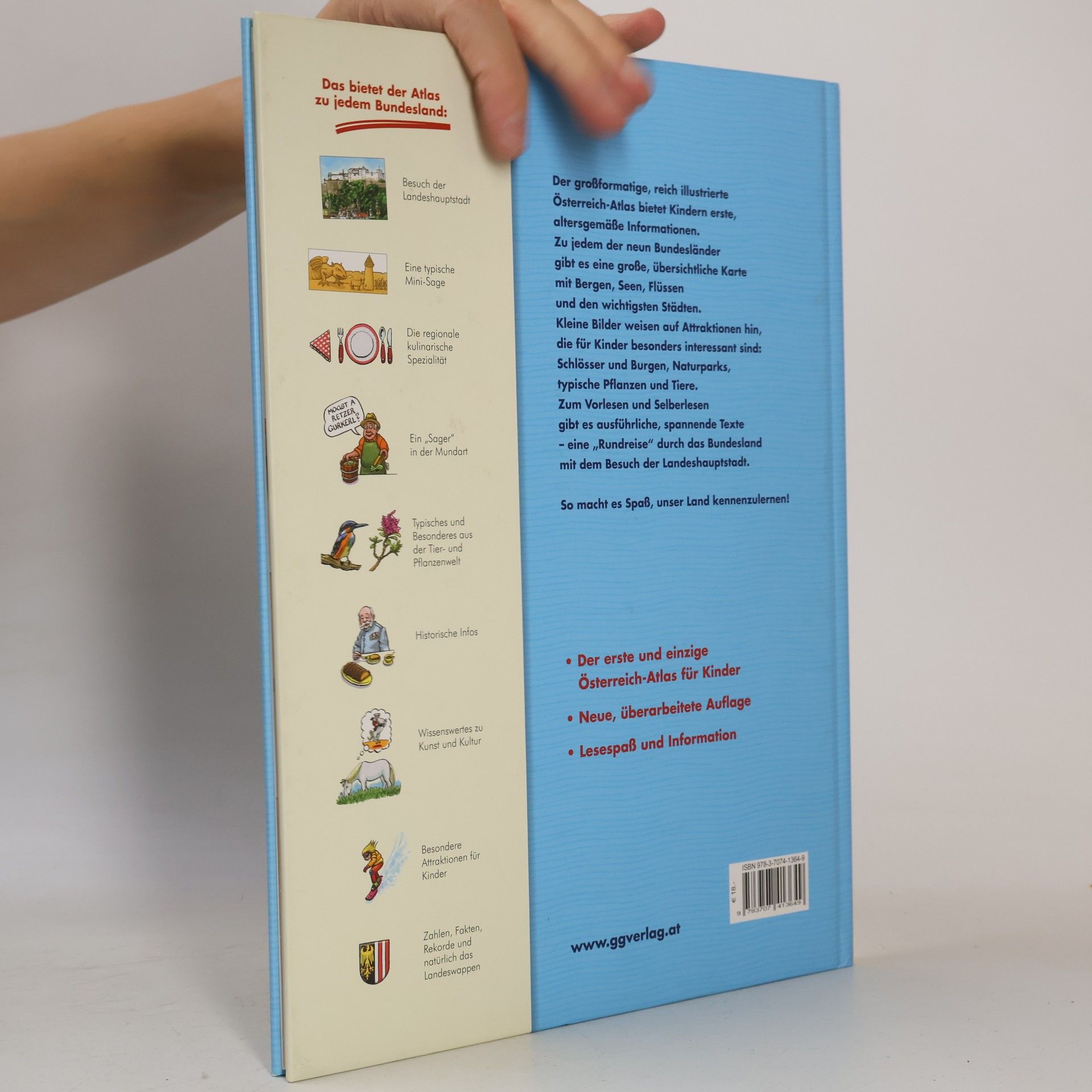 Susa Hämmerle Der neue Österreich-Atlas für Kinder