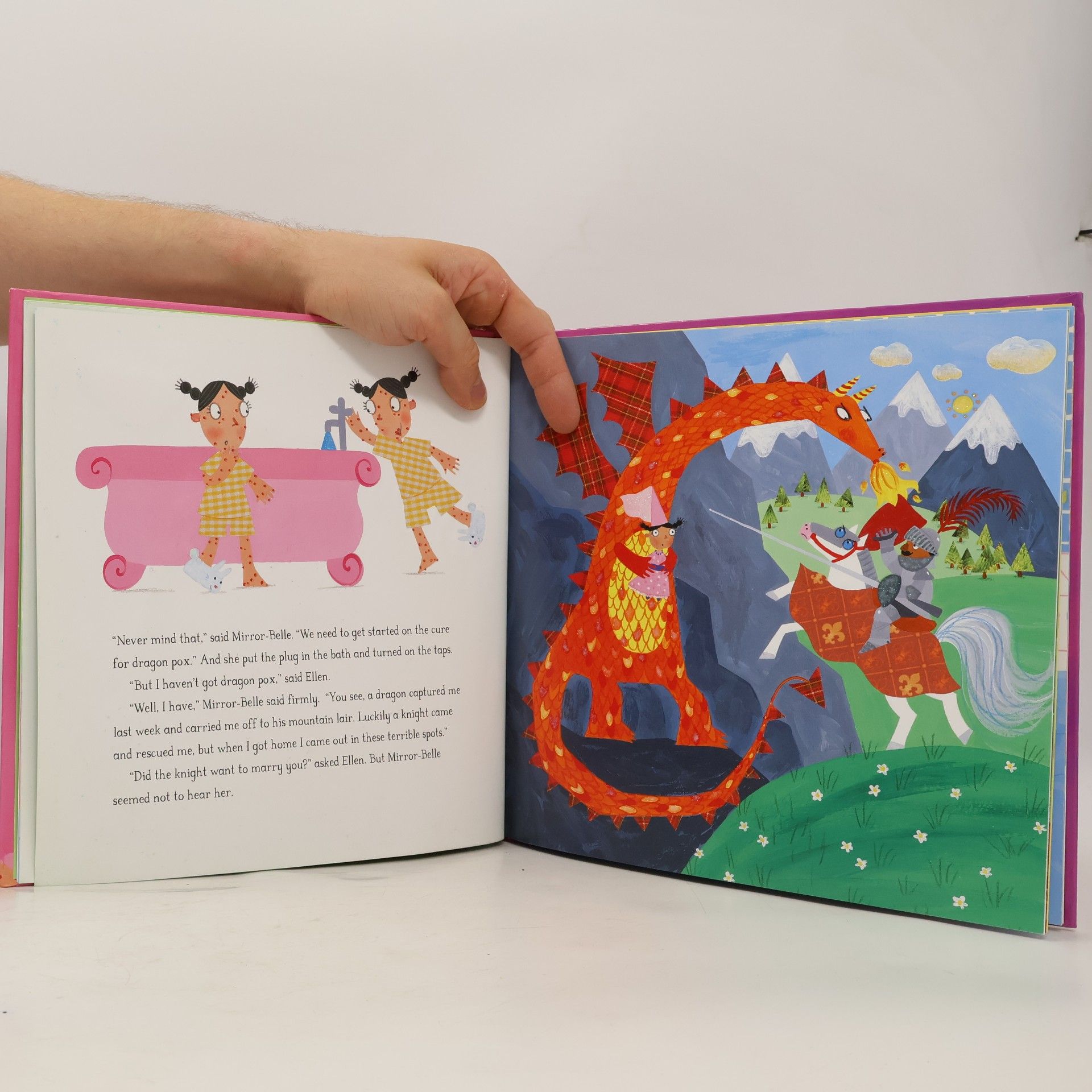 Julia Donaldson Princess Mirror-Belle and the Dragon Pox
