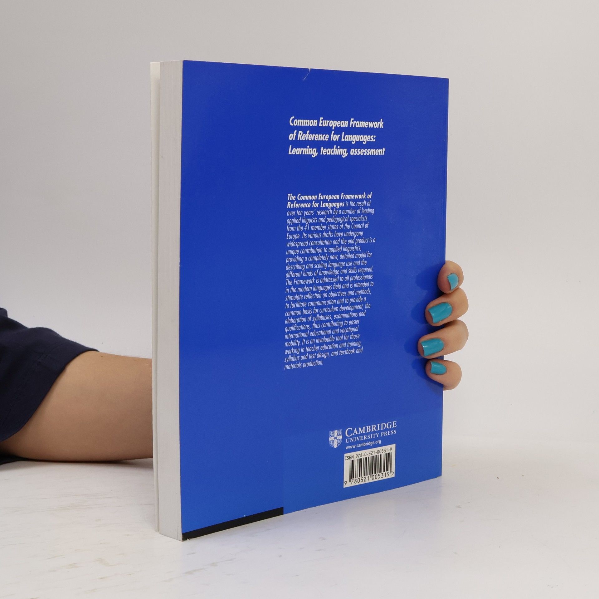 Council of Europe Council of Europe: Common European Framework of Reference for Languages