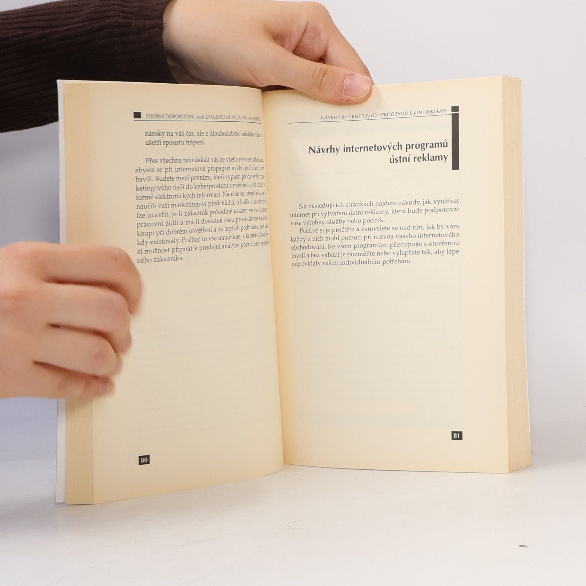 Autorenkollektiv Osobní doporučení, aneb, Zákazníci mluví za nás na internetu
