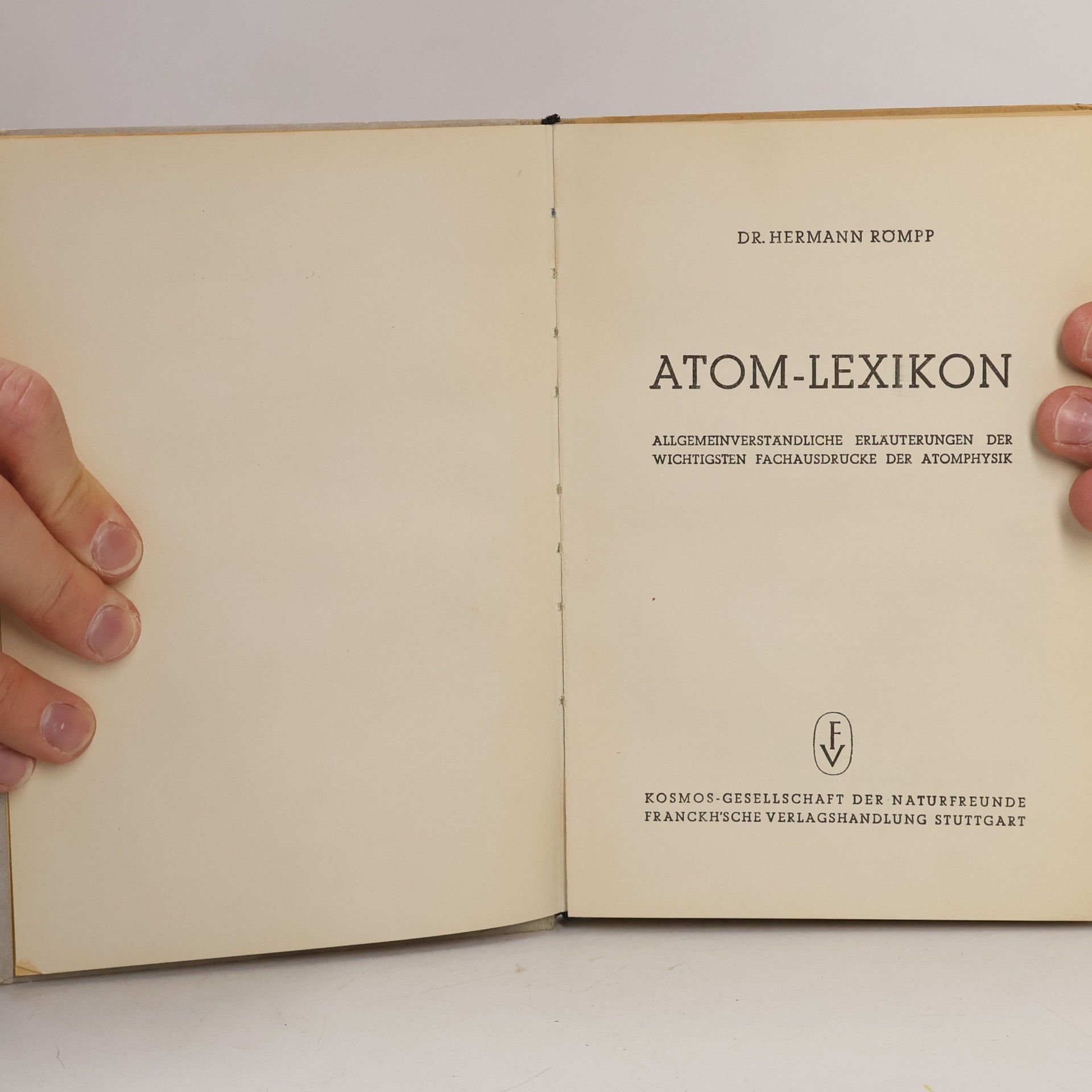 Hermann Römpp Atomlexikon
