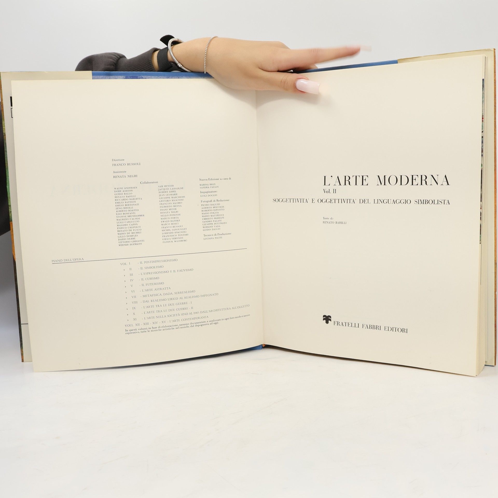 Renato Barilli L'arte moderna II. Soggettivita' e oggettivita' del linguaggio simbolista