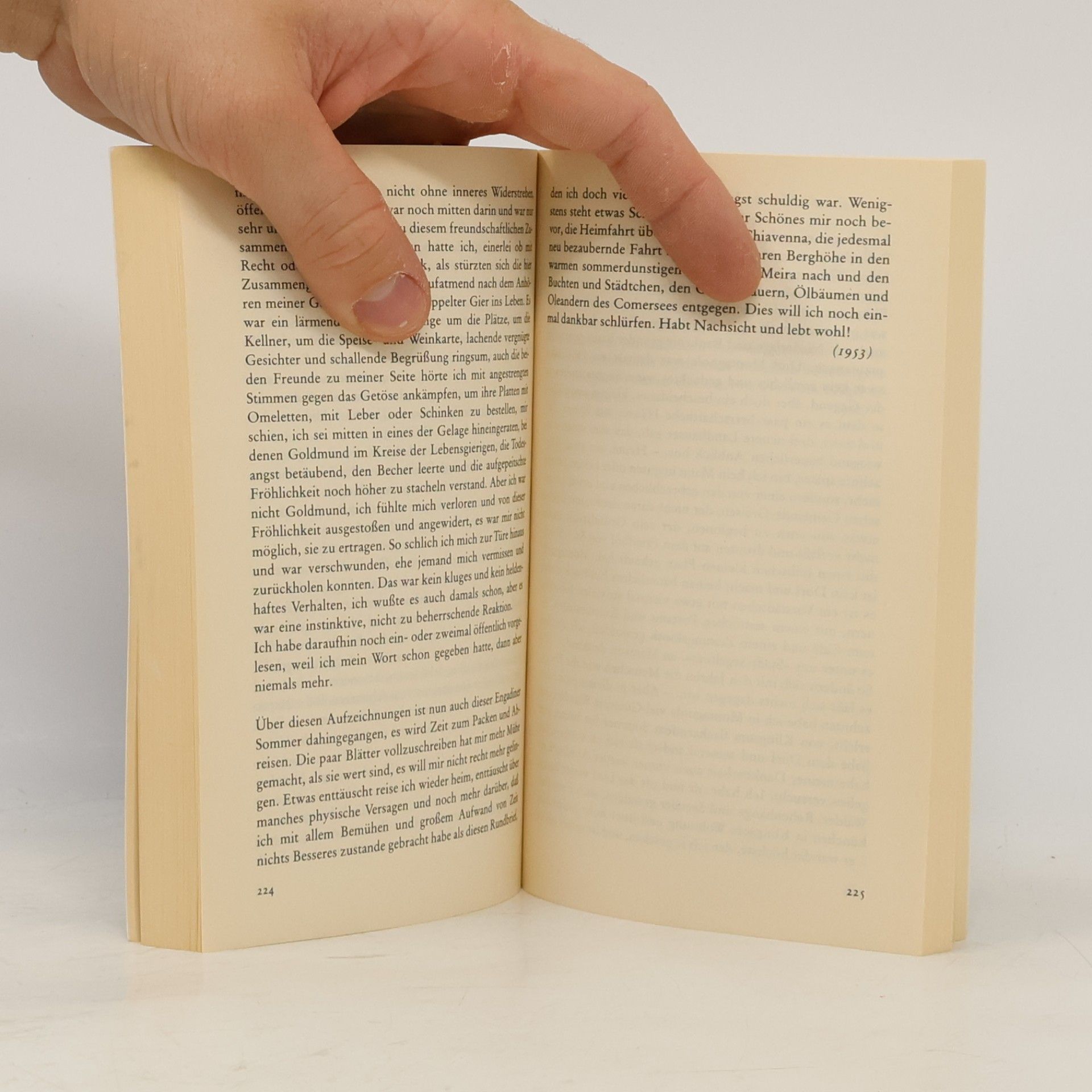 Hermann Hesse Beschreibung einer Landschaft