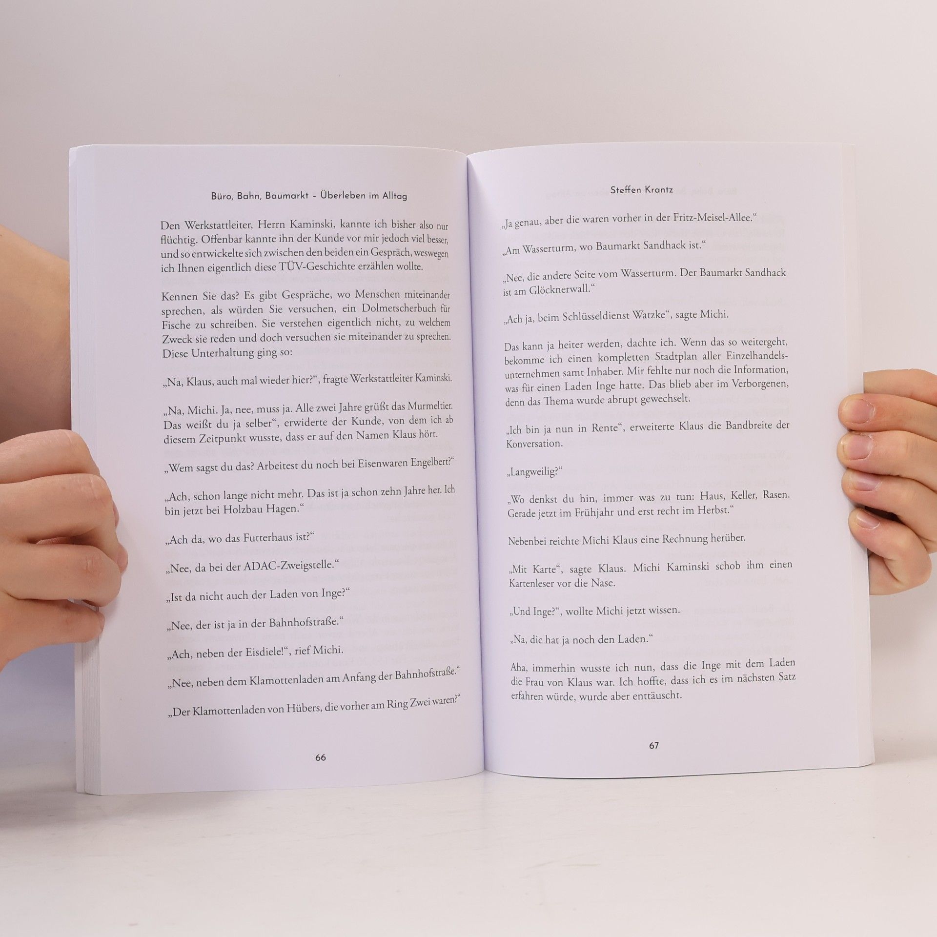 Krantz, Steffen Büro, Bahn, Baumarkt – Überleben im Alltag: Das humorvolle Handbuch fürs Office und anderen Wahnsinn | Perfektes lustiges Geschenk für Kollegen, Freunde, Verwandte