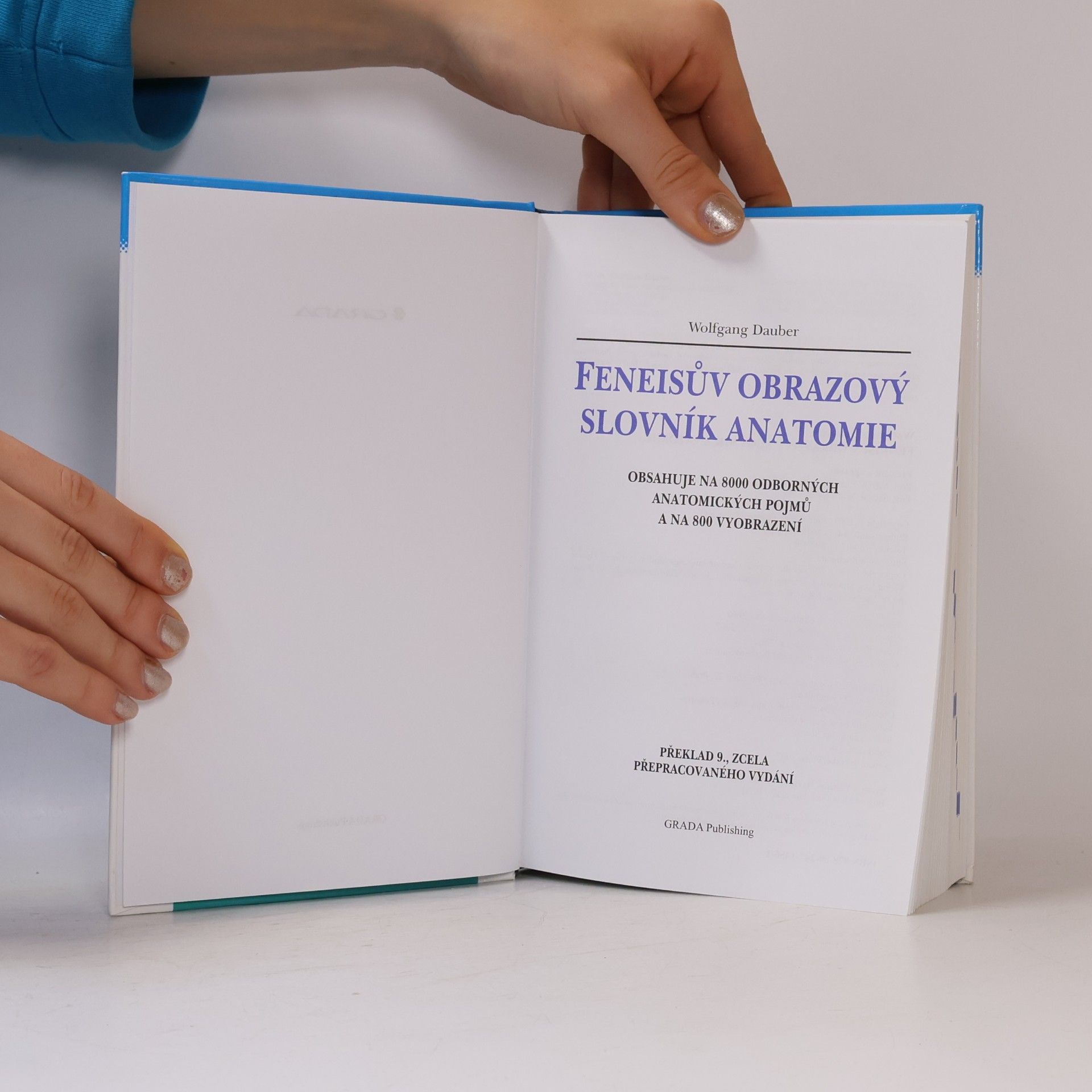 Wolfgang Dauber Feneisův obrazový slovník anatomie