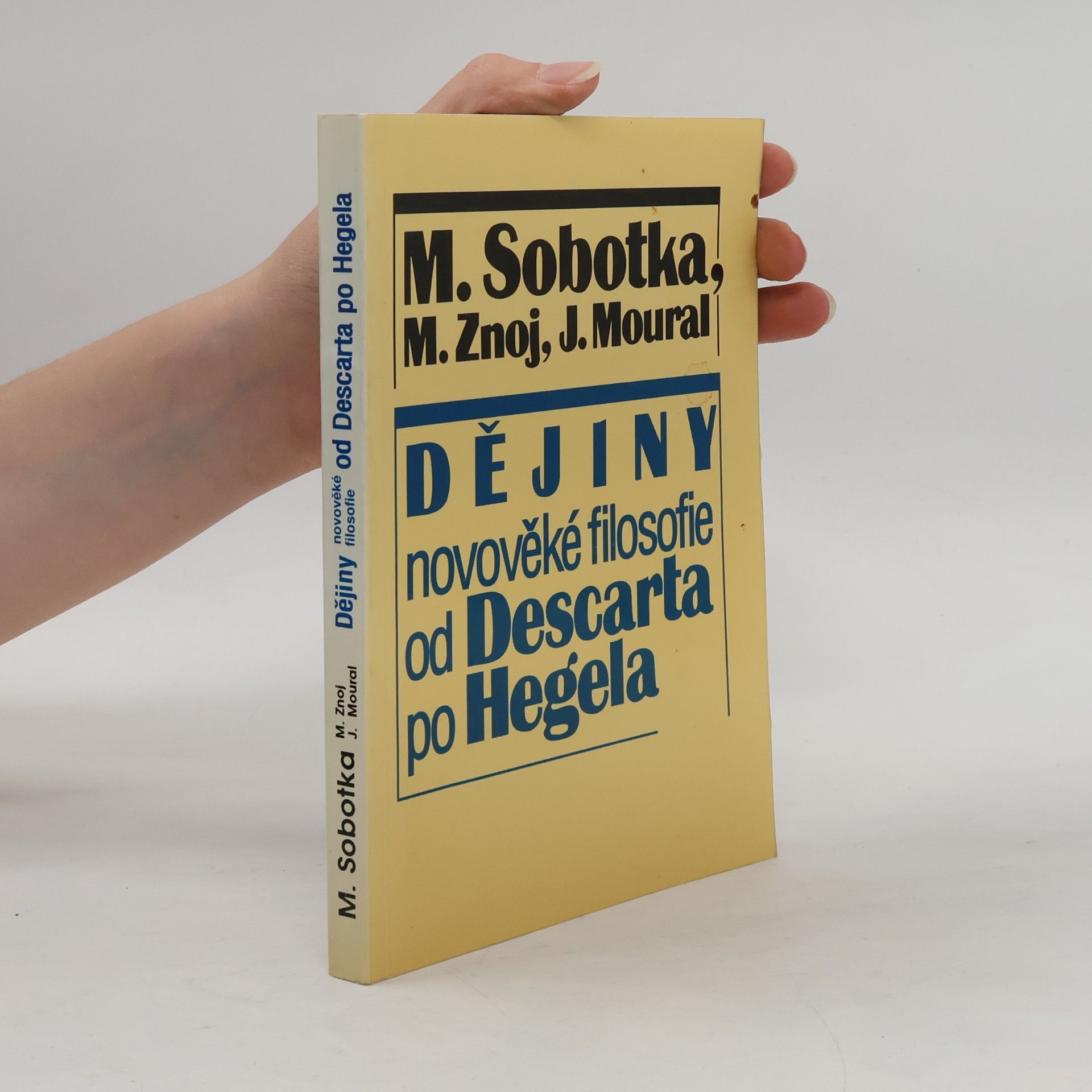 Dějiny novověké filosofie od Descarta po Hegela
