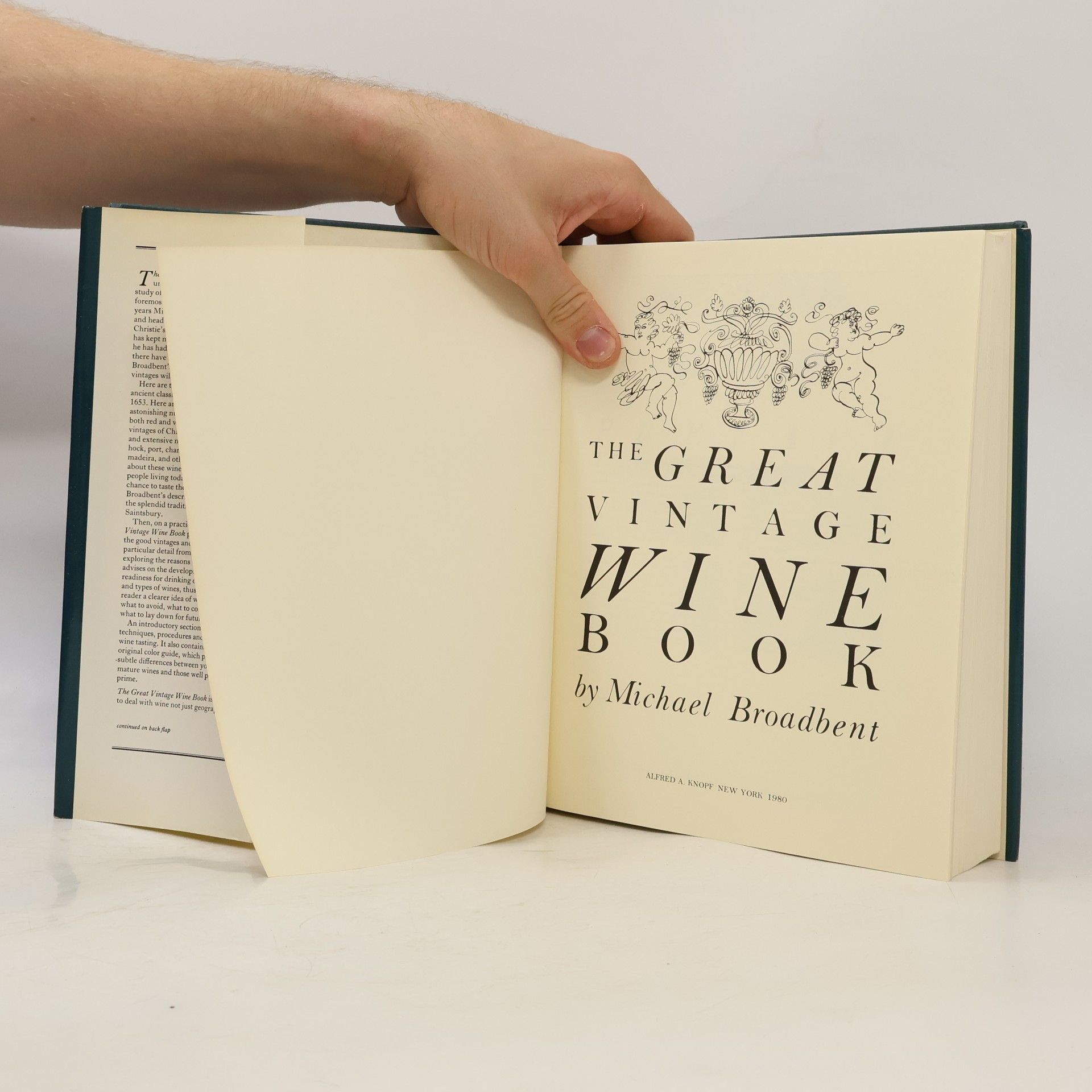 John Michael Broadbent The Great Vintage Wine Book