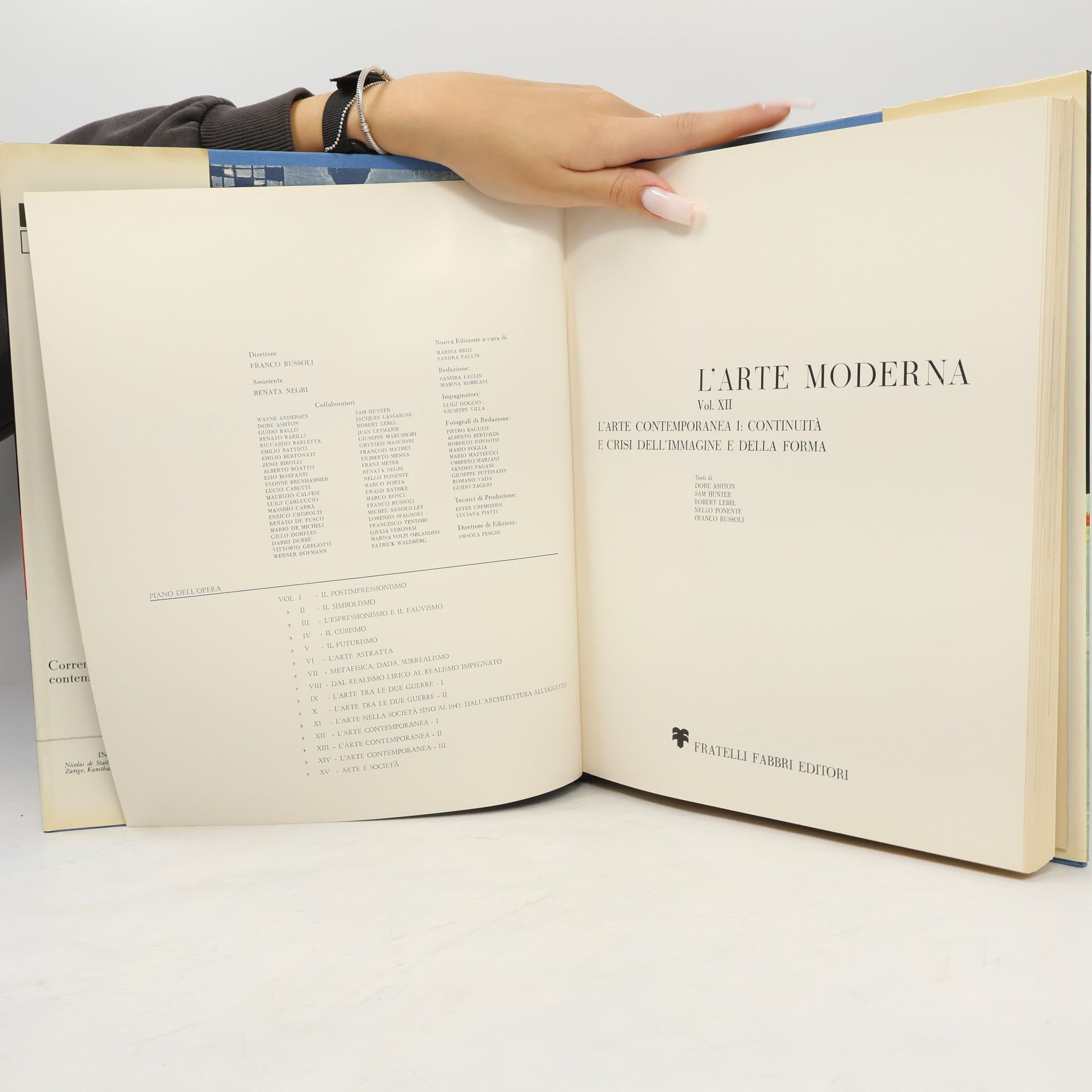 Pietro Baguzzi L'arte moderna vol. xii l'arte contemporanea i: continuità e crisi dell'immagine e della forma