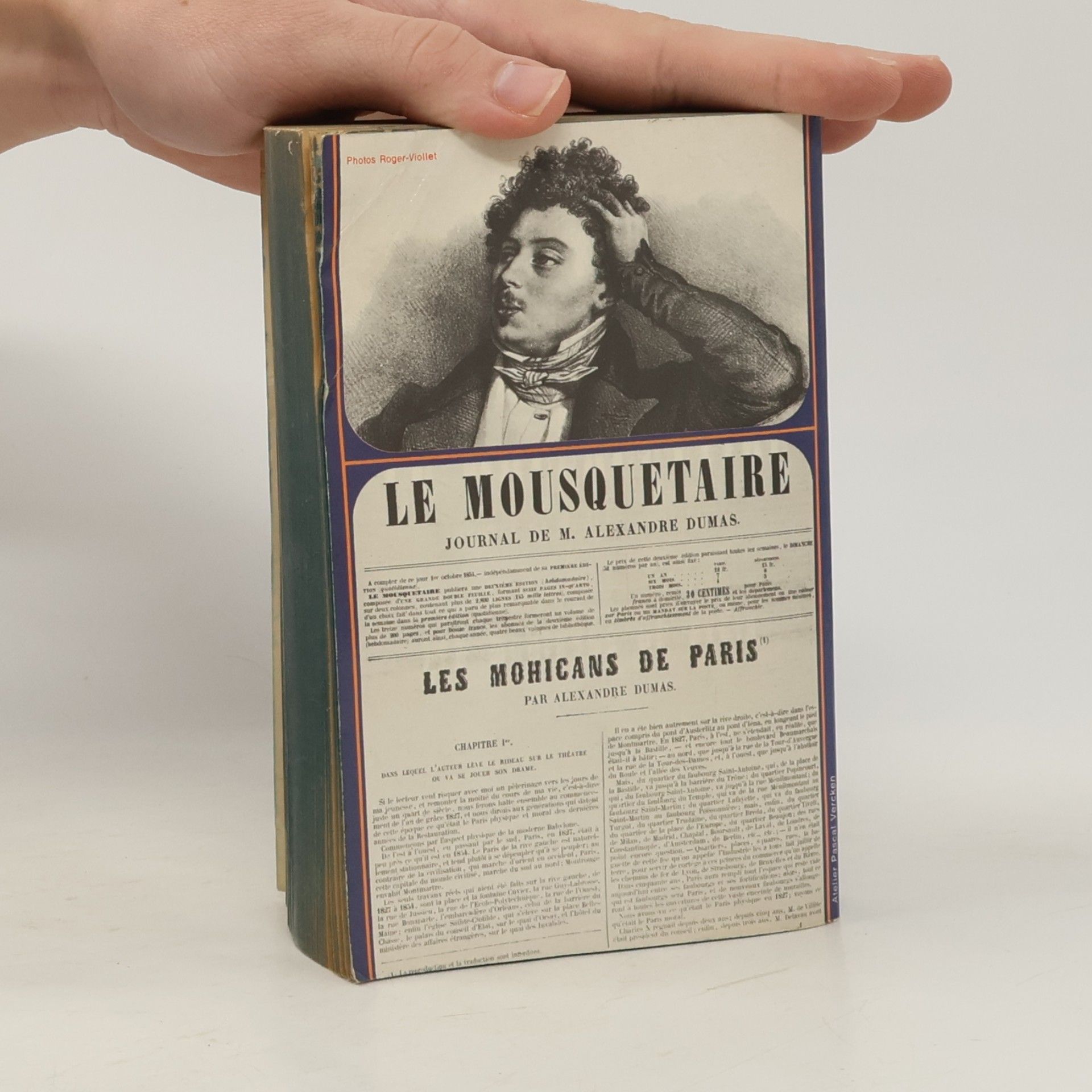 Alexandre Dumas der Ältere Les Mohicans de Paris