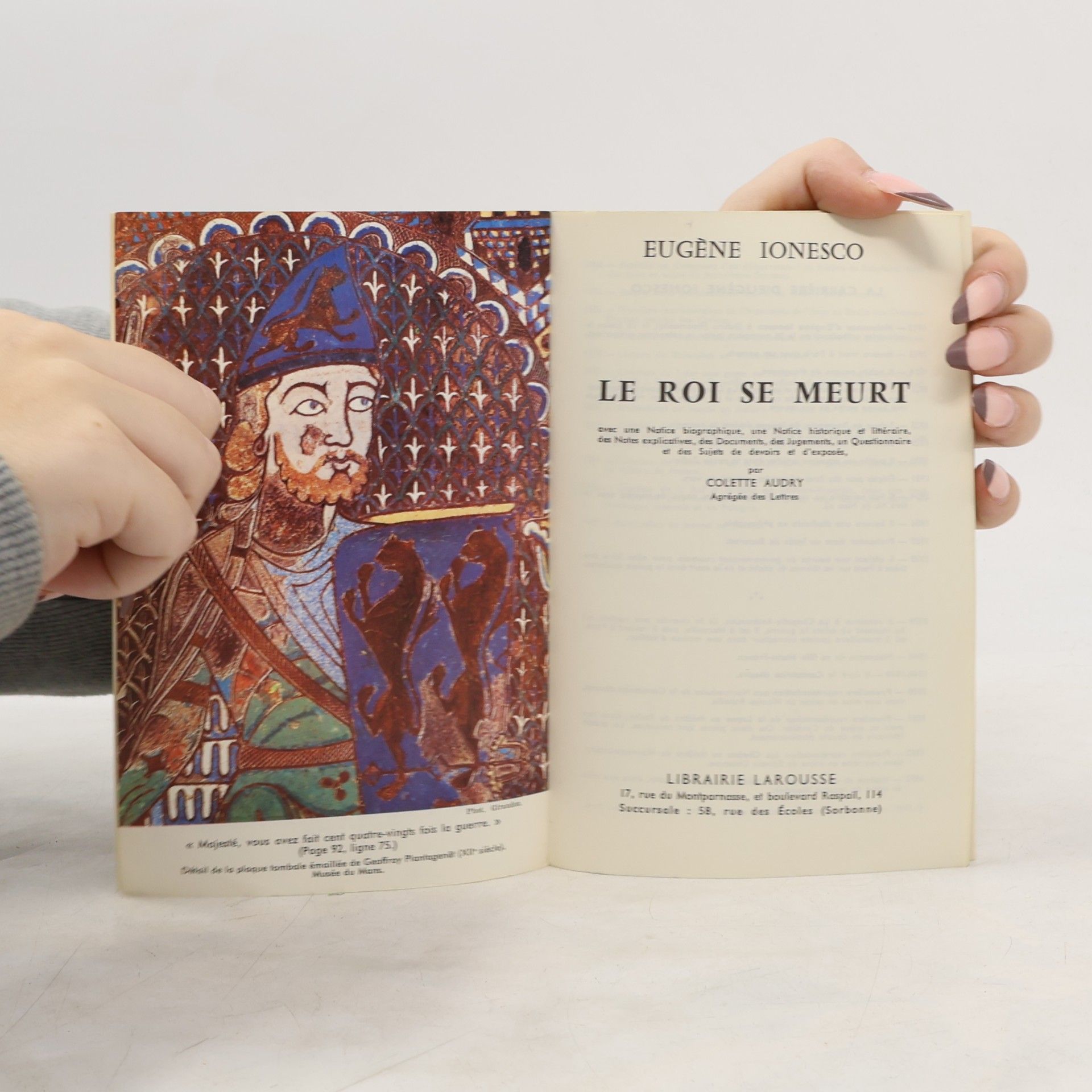 Eugène Ionesco Le roi se meurt