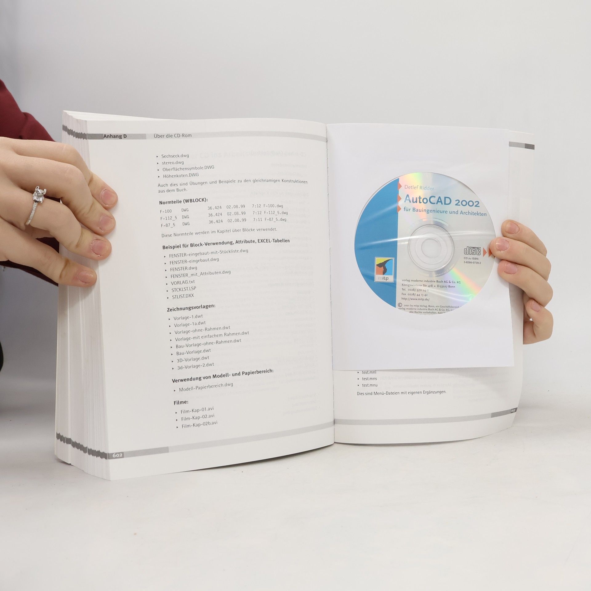 Detlef Ridder AutoCAD 2002 für Bauingenieure und Architekten