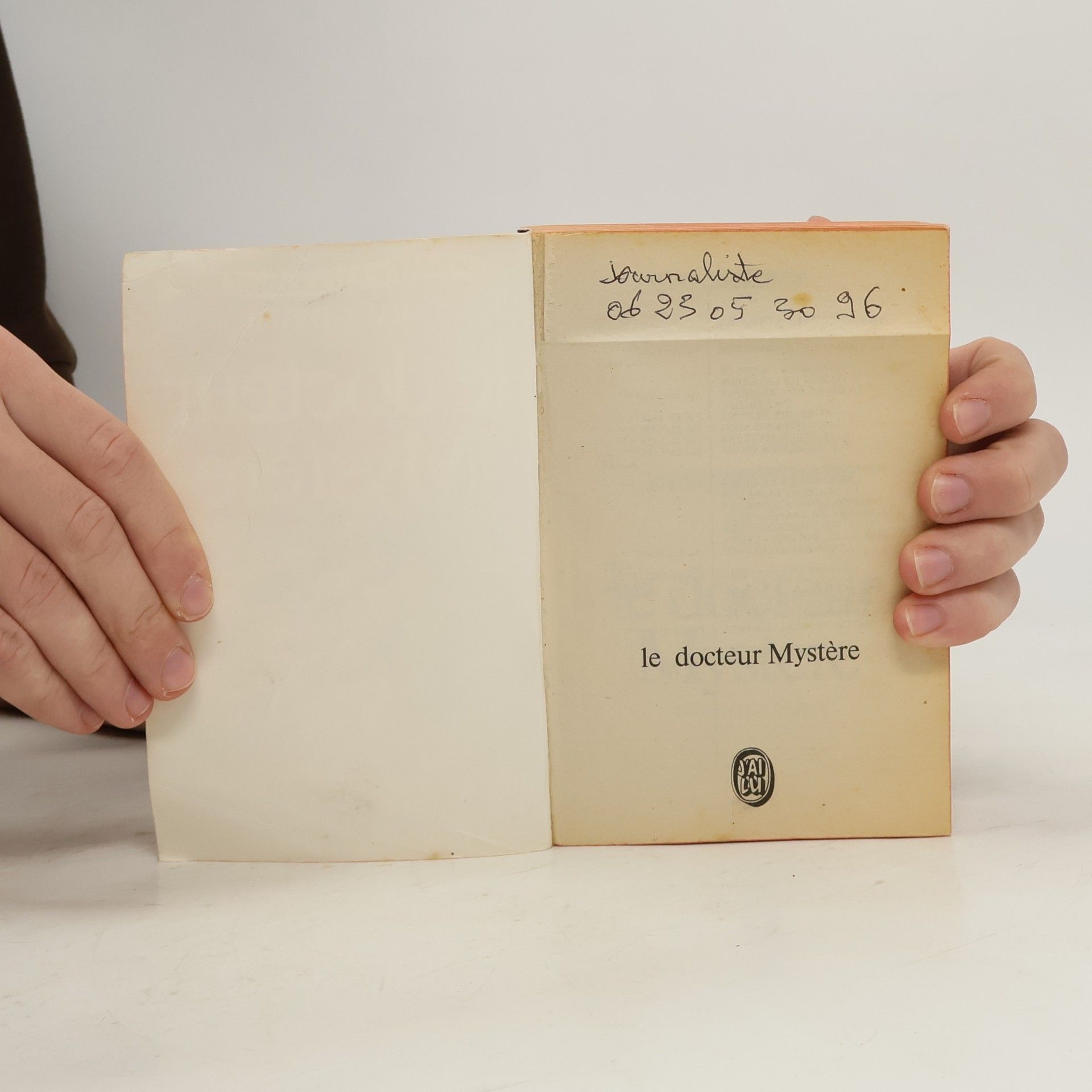 Paul D´Ivoi Voyages excentriques: Le docteur mystère