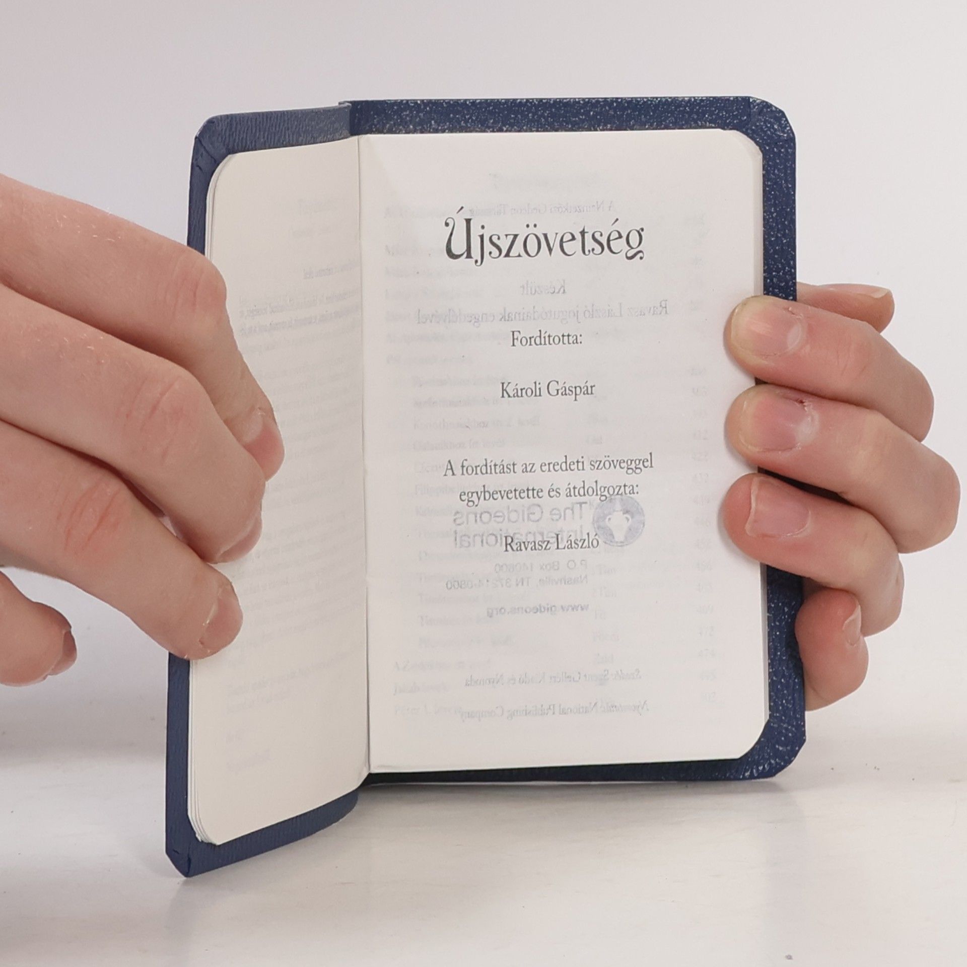 Károli Gáspár Újszövetség. Neue Testament. New Testament