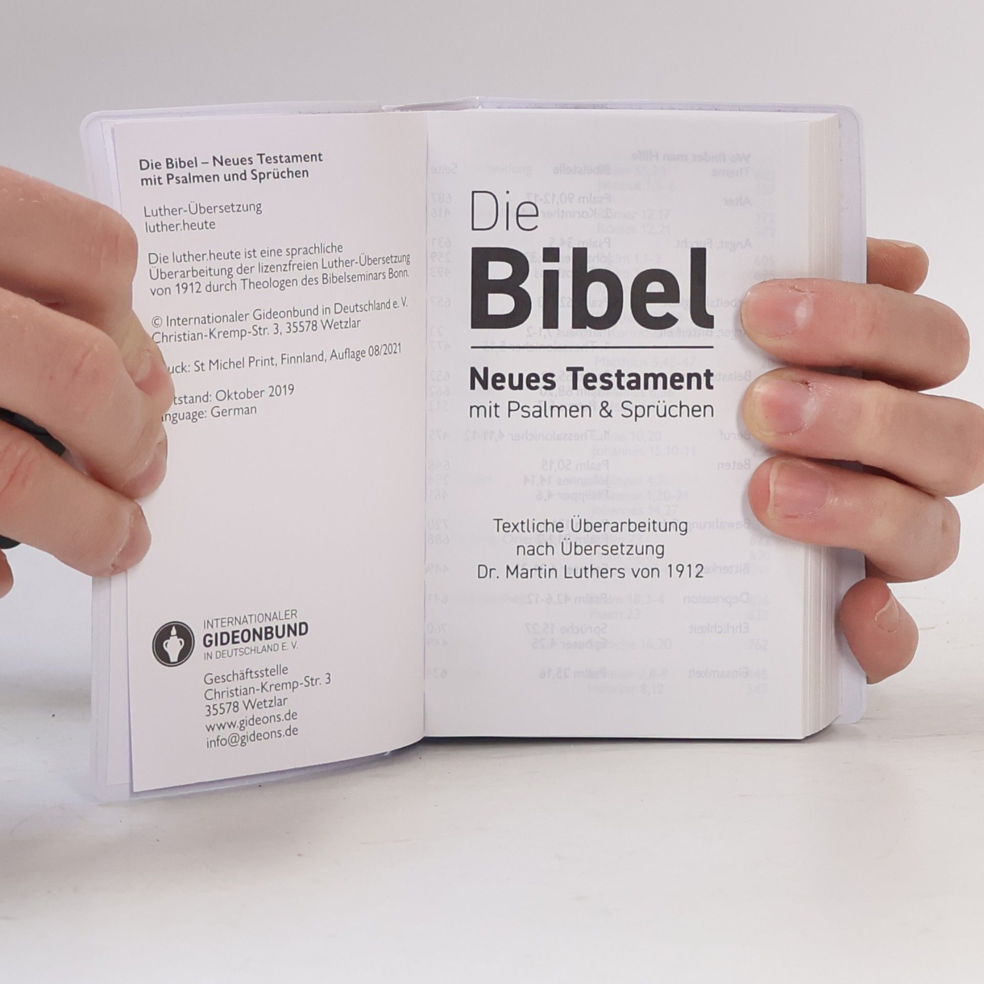 Kolektiv autorů Die Bibel. Neues Testament