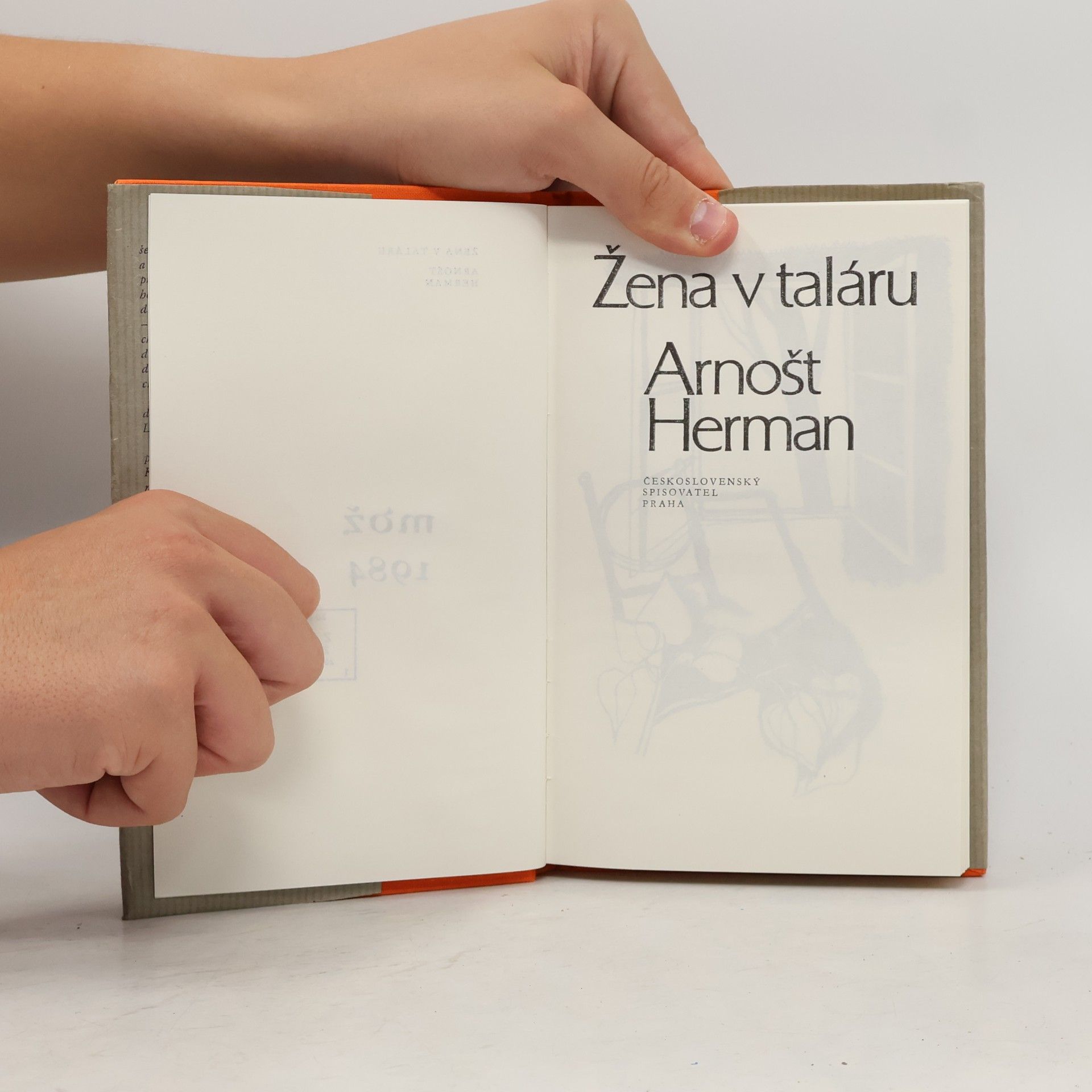 Arnošt Herman Žena v taláru