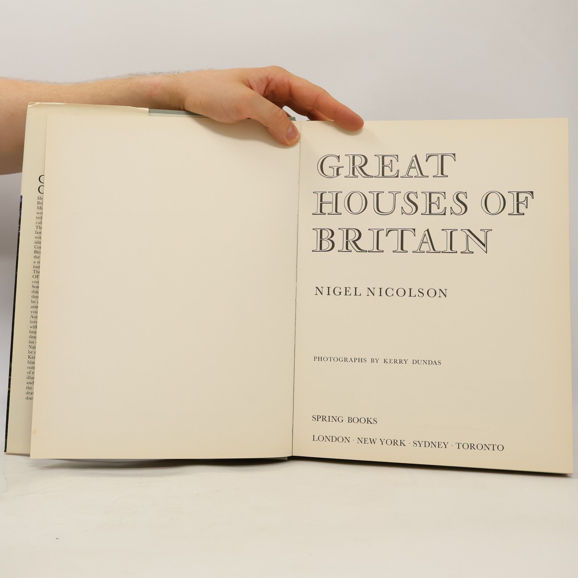 Nigel Nicolson Great Houses of Britain